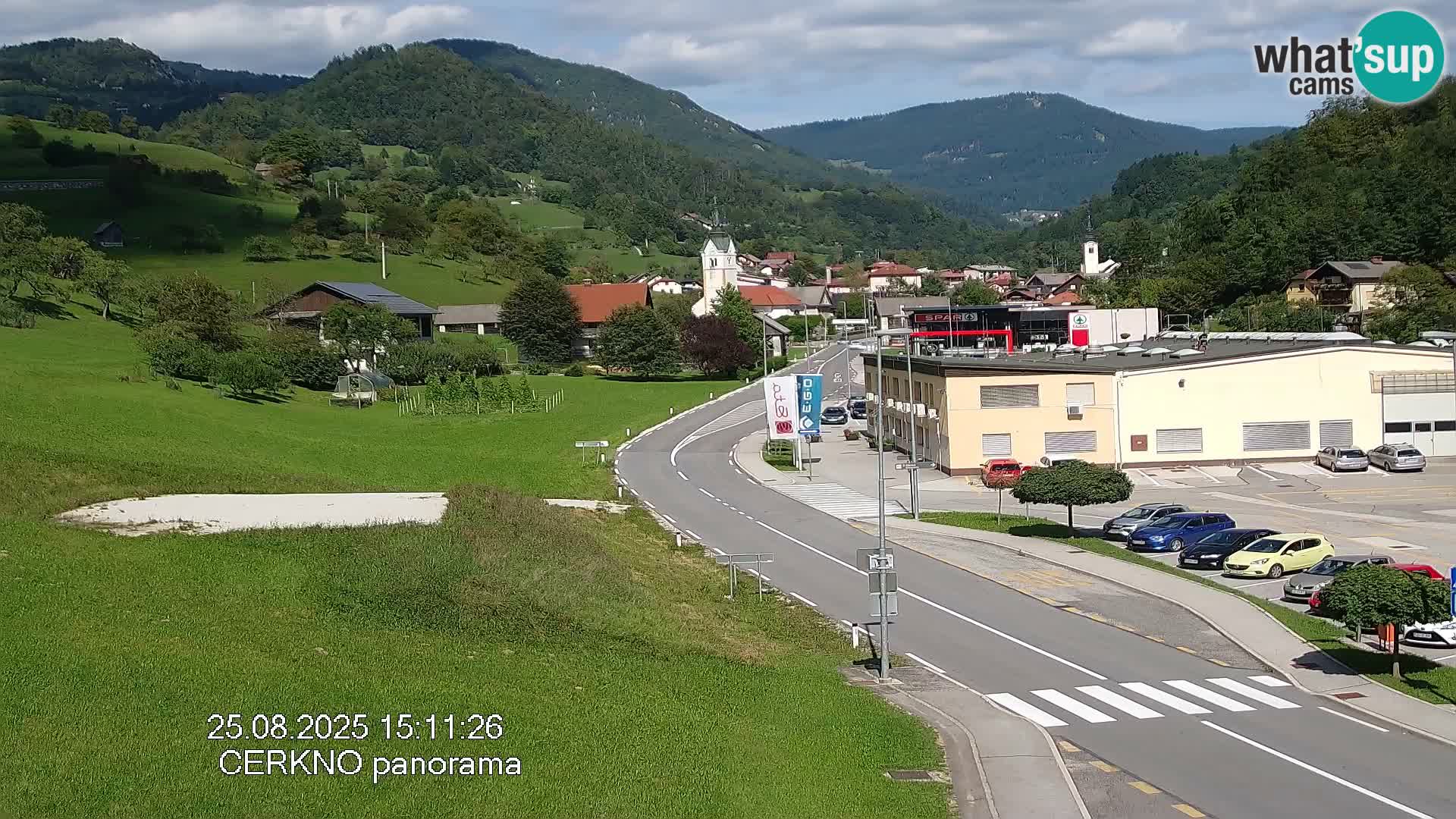Cerkno vhod v mesto
