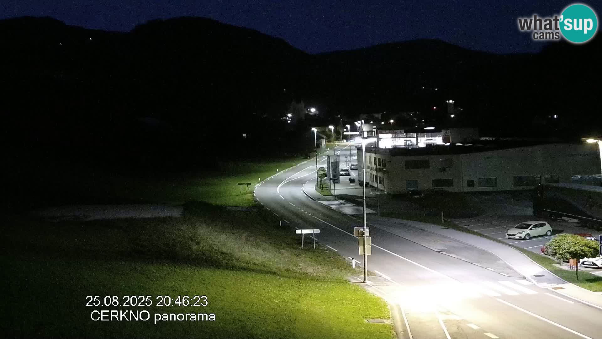 Cerkno ulaz u grad – Kamera uživo