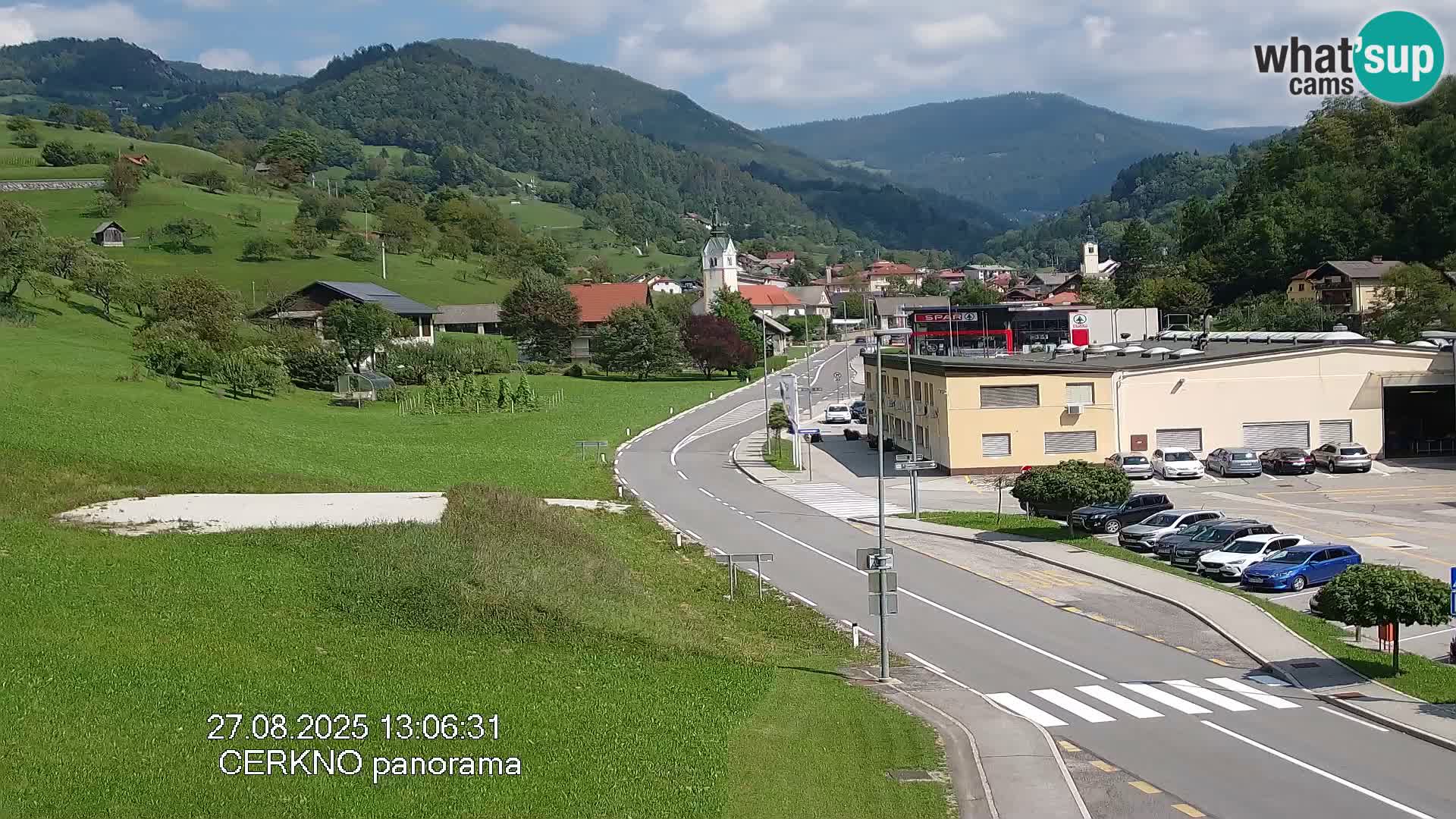 Webcam Ingresso Città di Cerkno