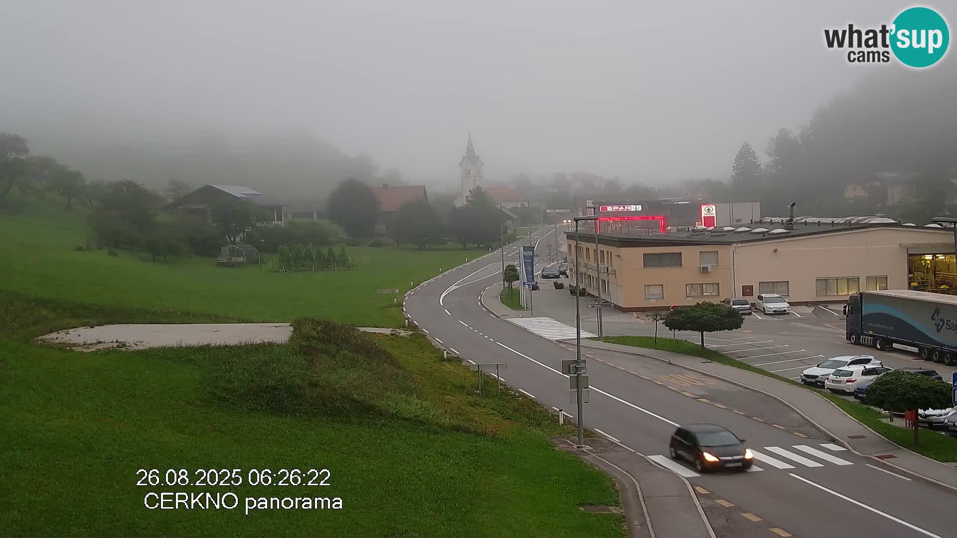 Cerkno ulaz u grad – Kamera uživo