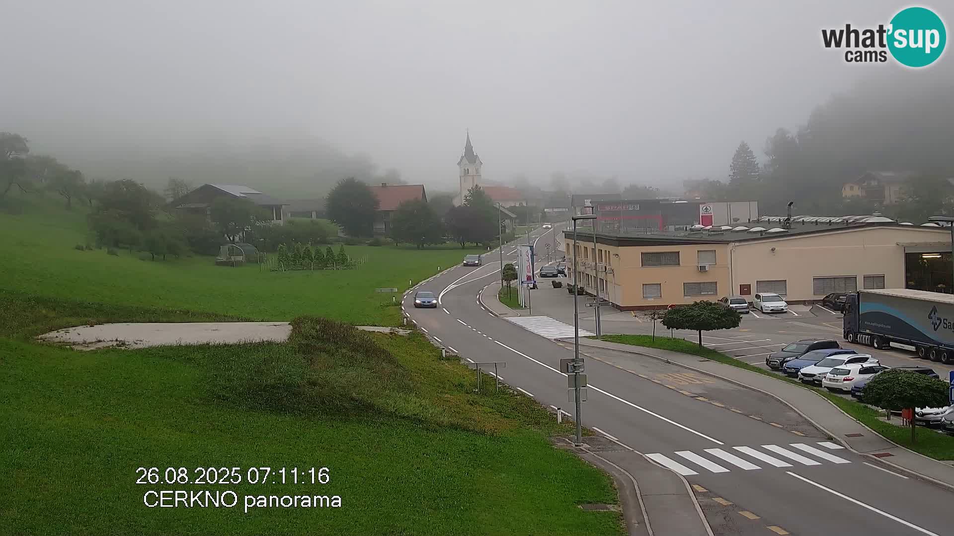 Cerkno ulaz u grad – Kamera uživo