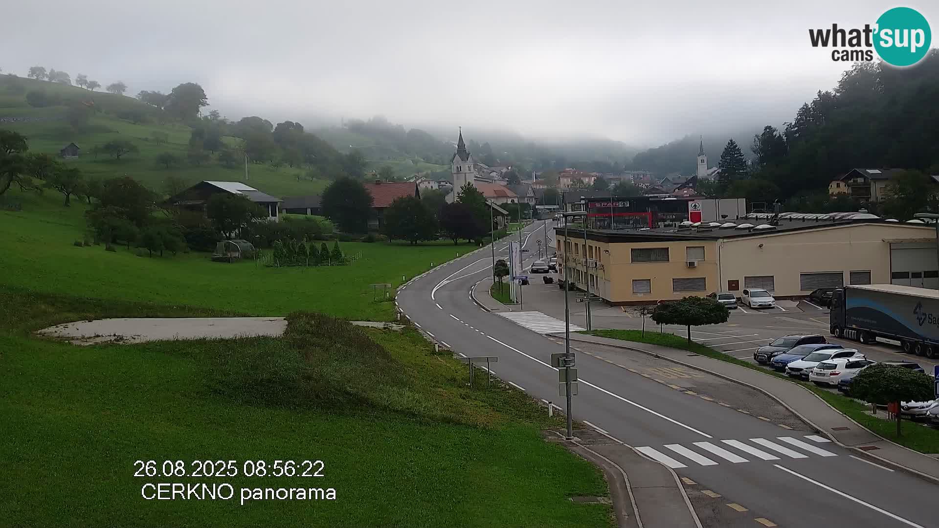 Cerkno Stadteingang Live-Webcam