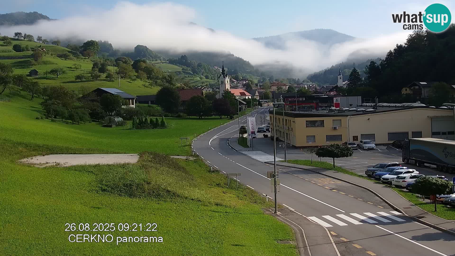 Webcam Ingresso Città di Cerkno