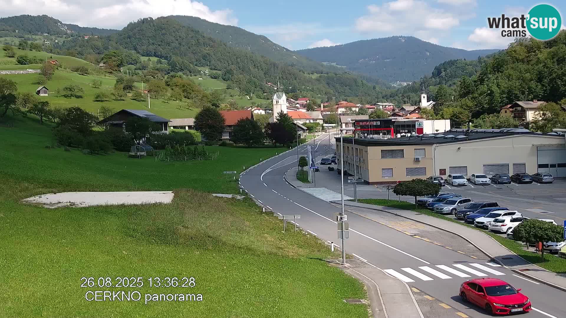 Cerkno vhod v mesto