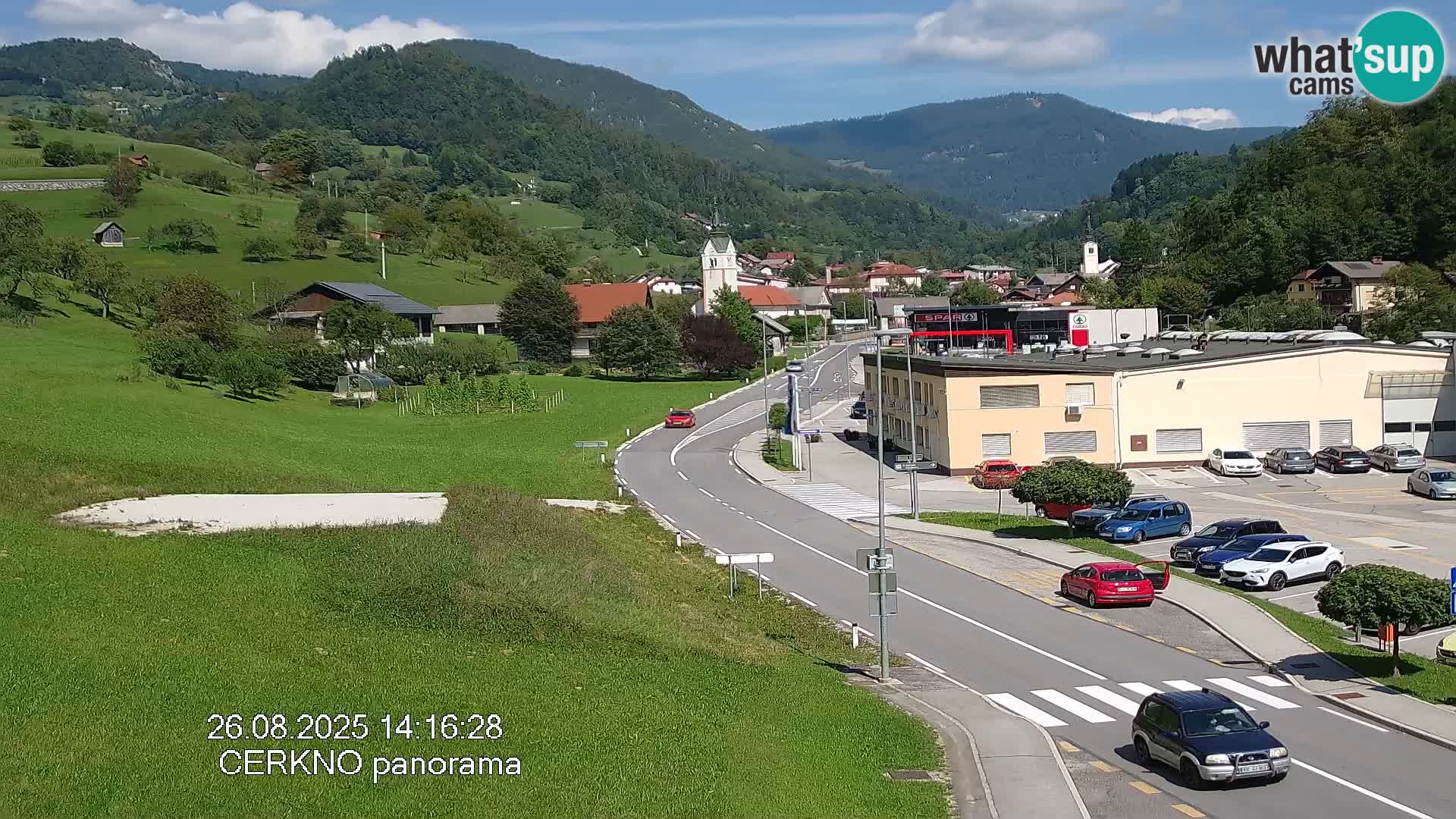 Cerkno vhod v mesto