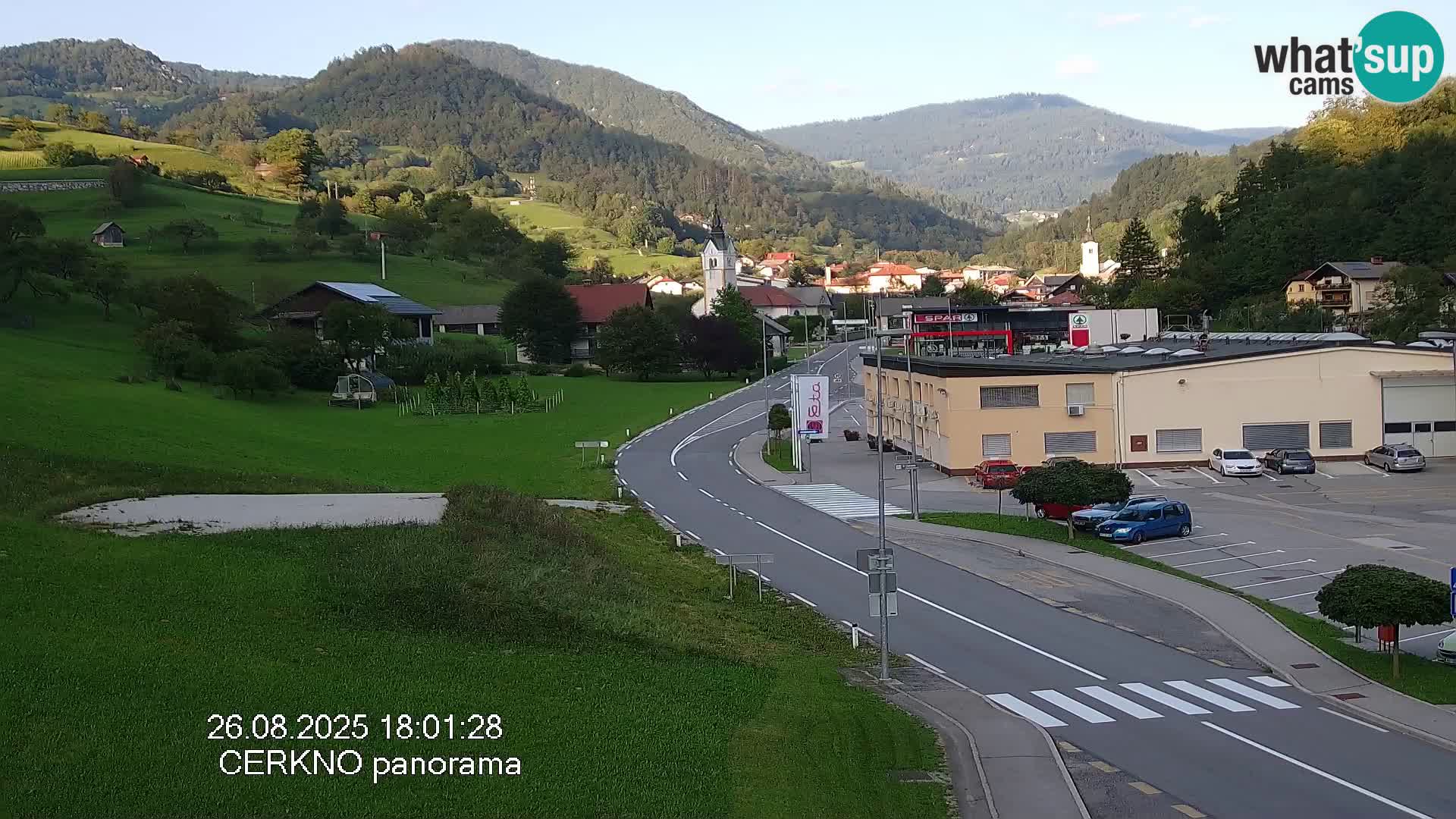 Webcam Ingresso Città di Cerkno