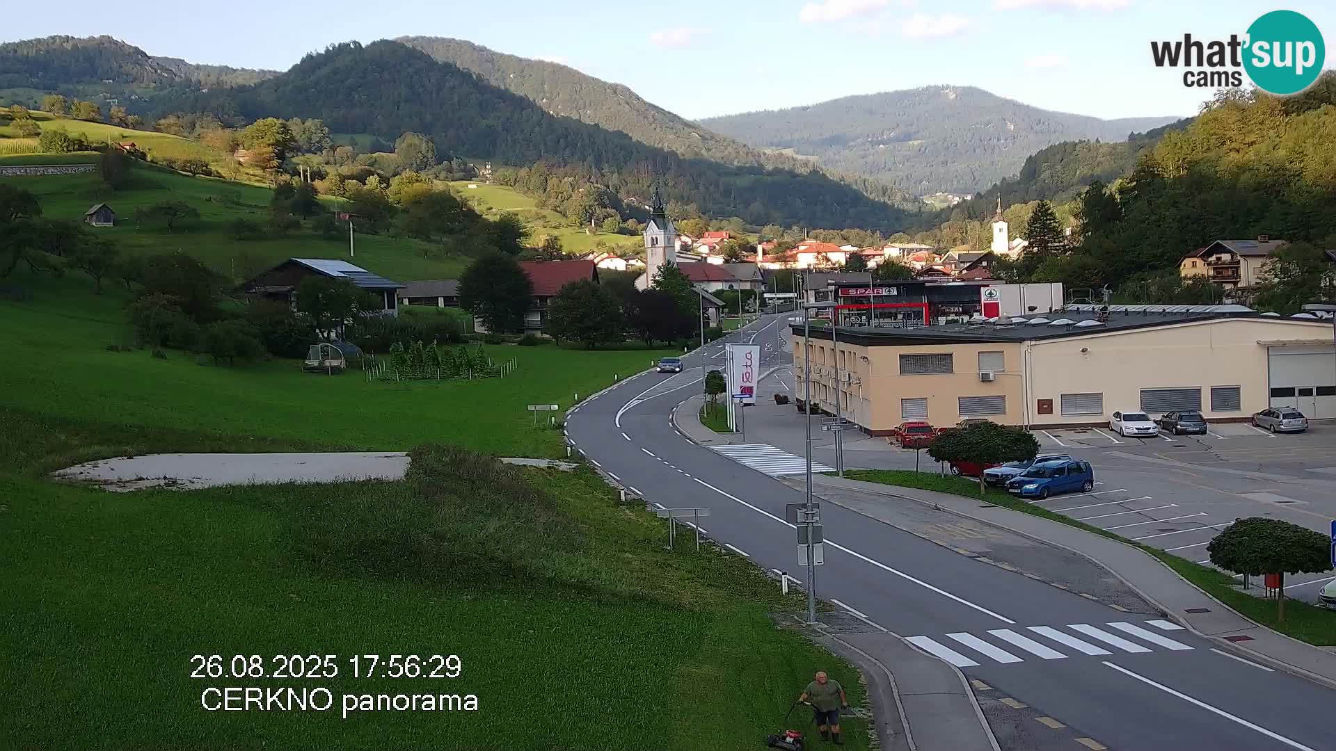 Webcam Ingresso Città di Cerkno