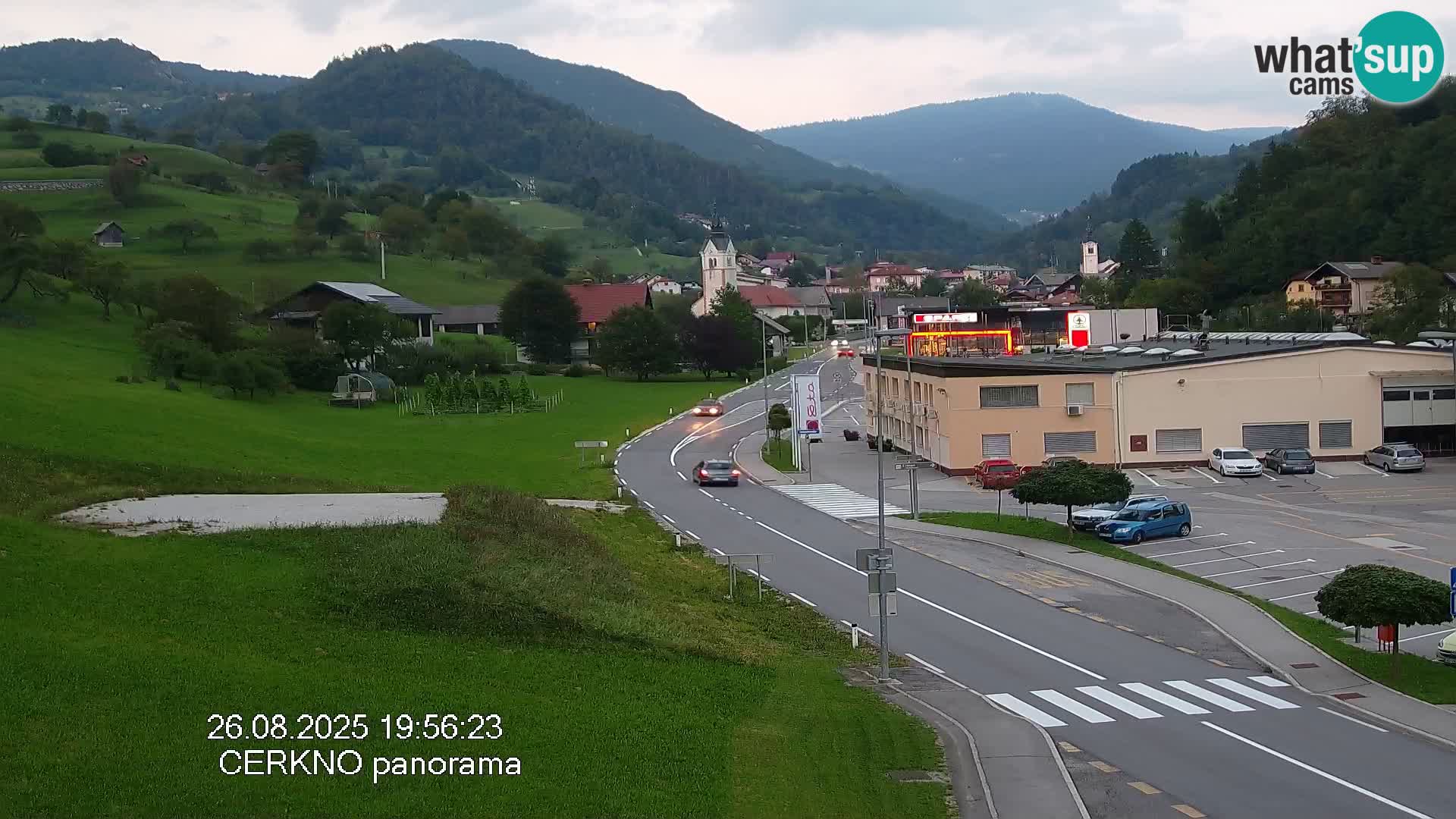 Webcam Ingresso Città di Cerkno