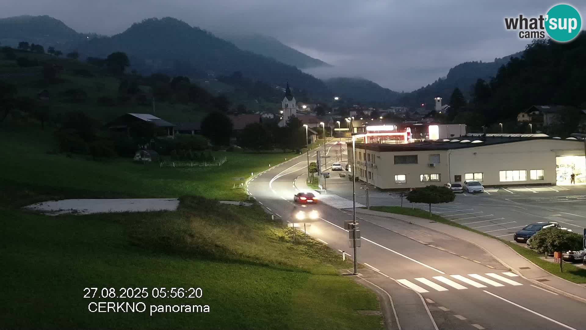 Cerkno Stadteingang Live-Webcam
