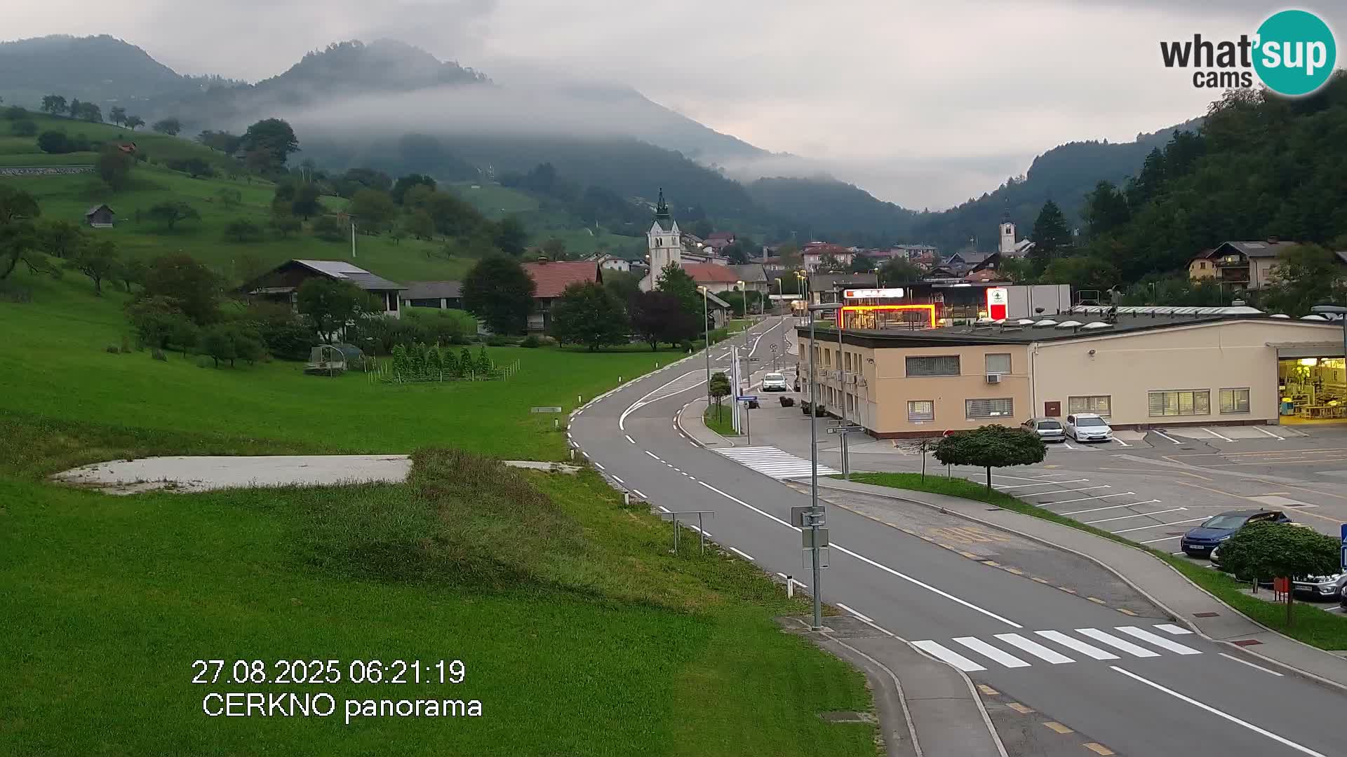 Webcam Ingresso Città di Cerkno