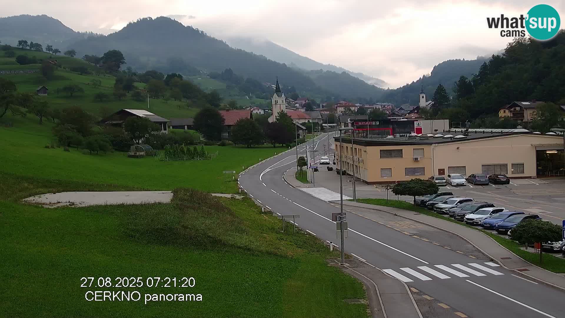 Webcam Ingresso Città di Cerkno