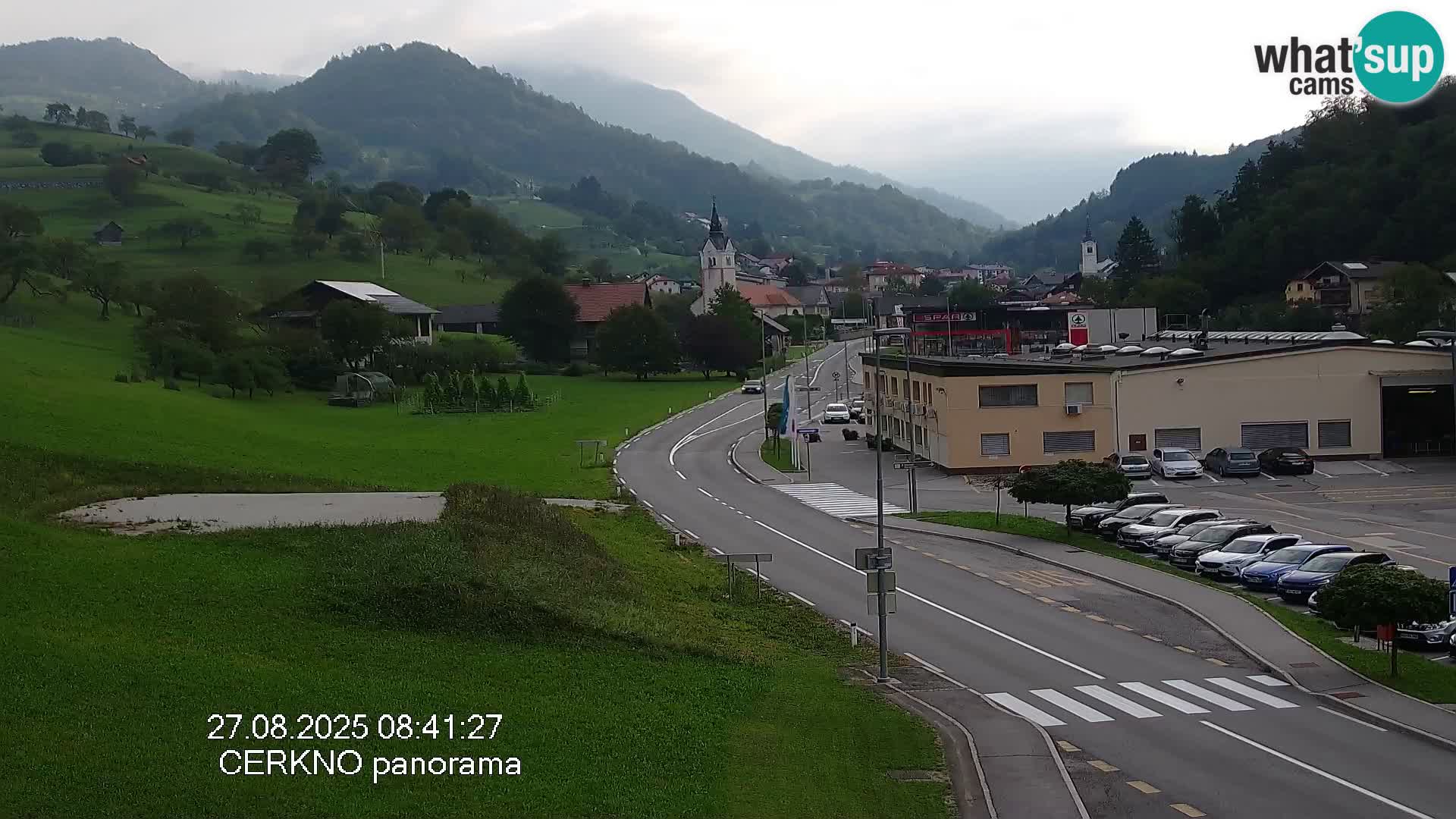 Webcam Ingresso Città di Cerkno