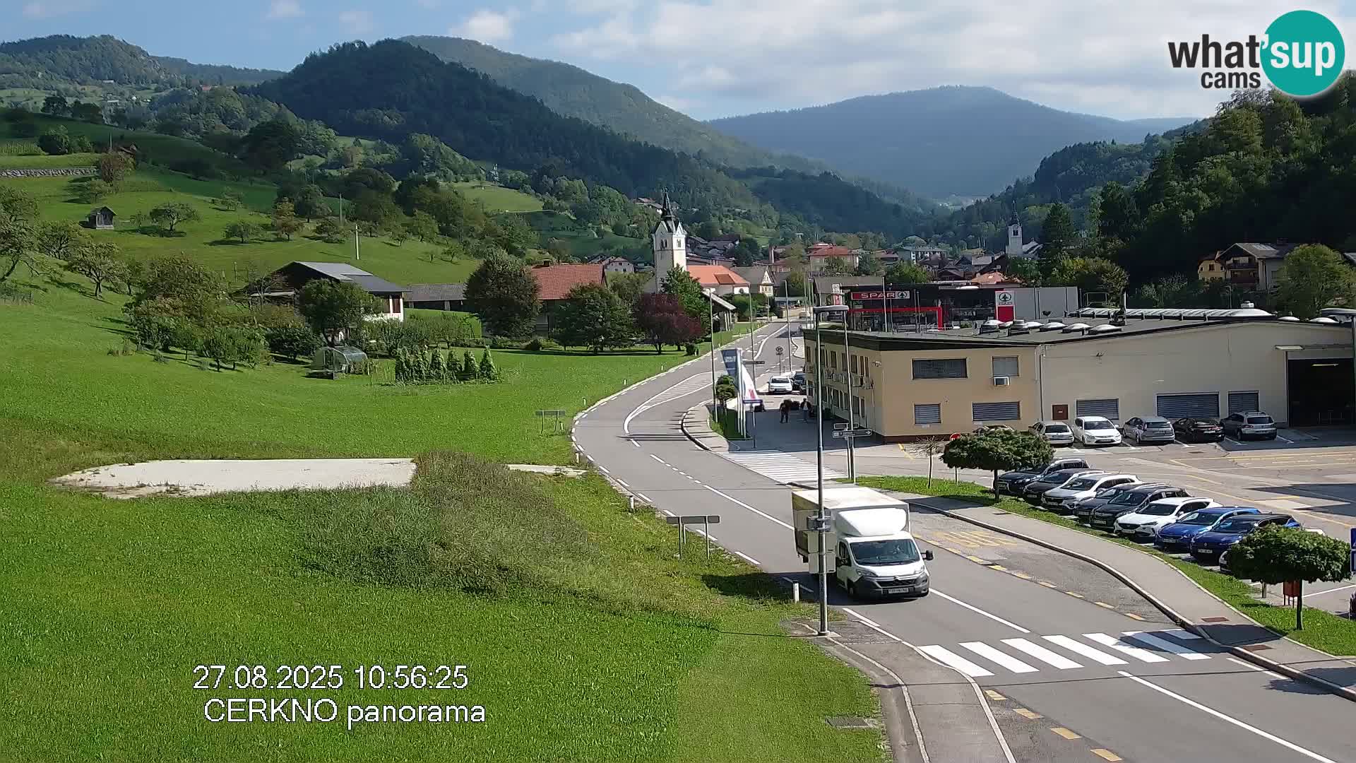 Webcam Ingresso Città di Cerkno