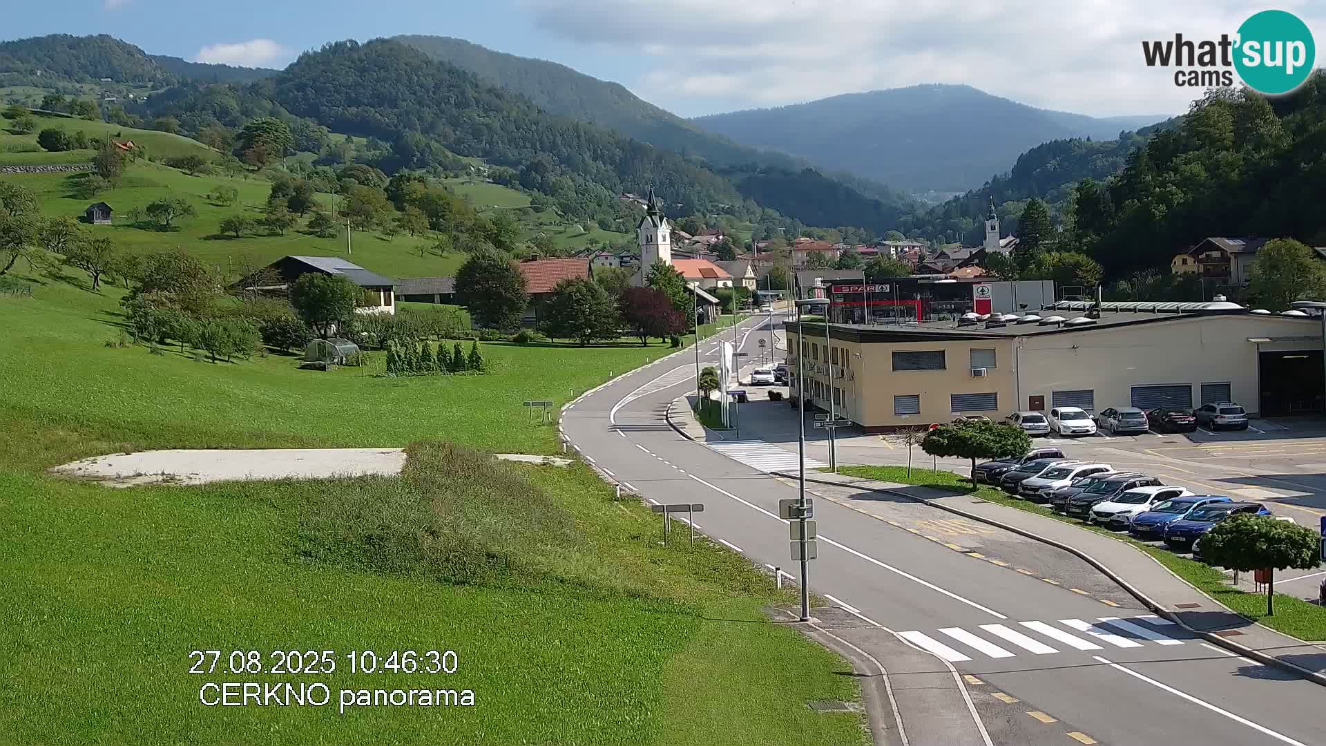 Webcam Ingresso Città di Cerkno