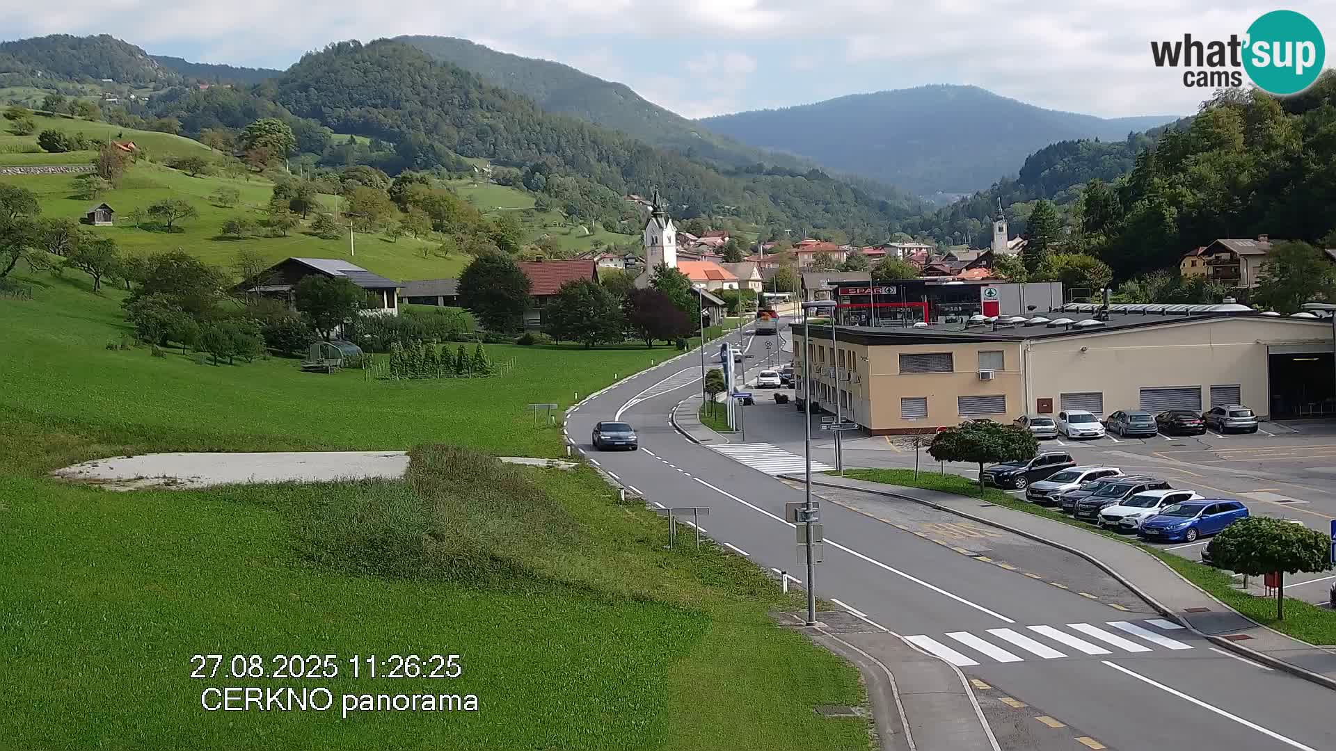 Cerkno vhod v mesto