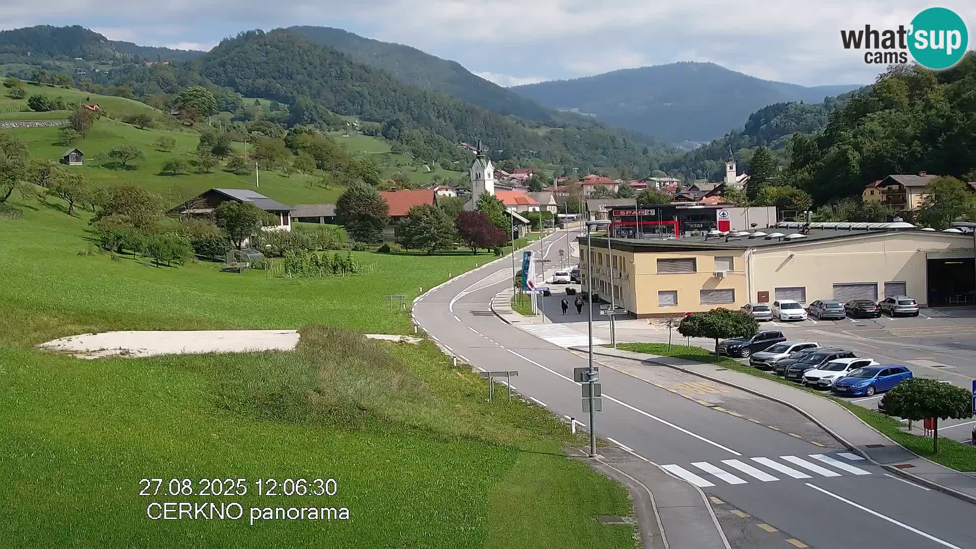 Webcam Ingresso Città di Cerkno