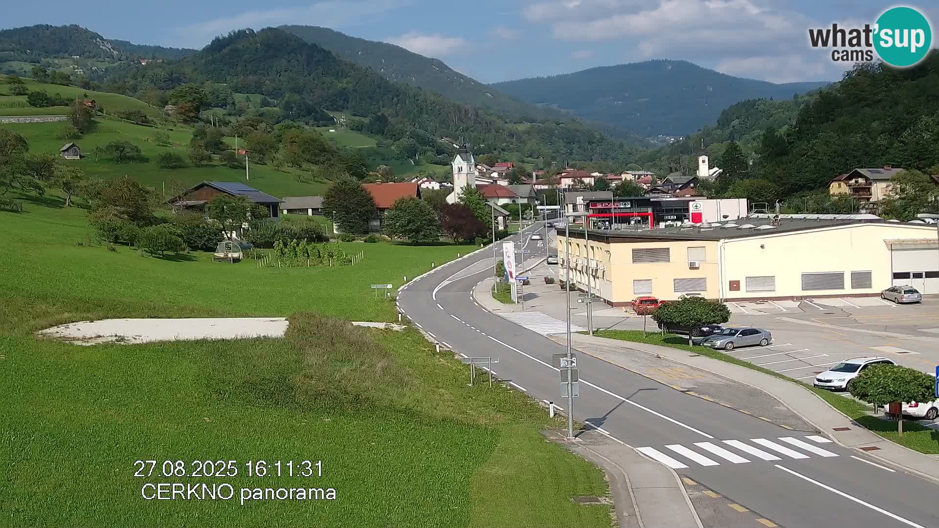 Cerkno Stadteingang Live-Webcam