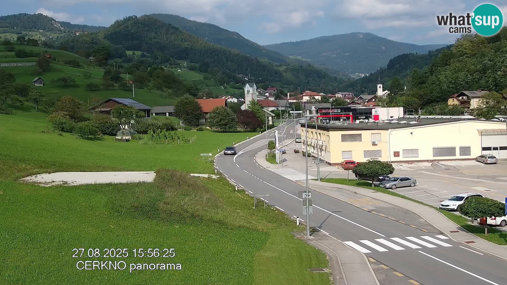 Cerkno Stadteingang Live-Webcam