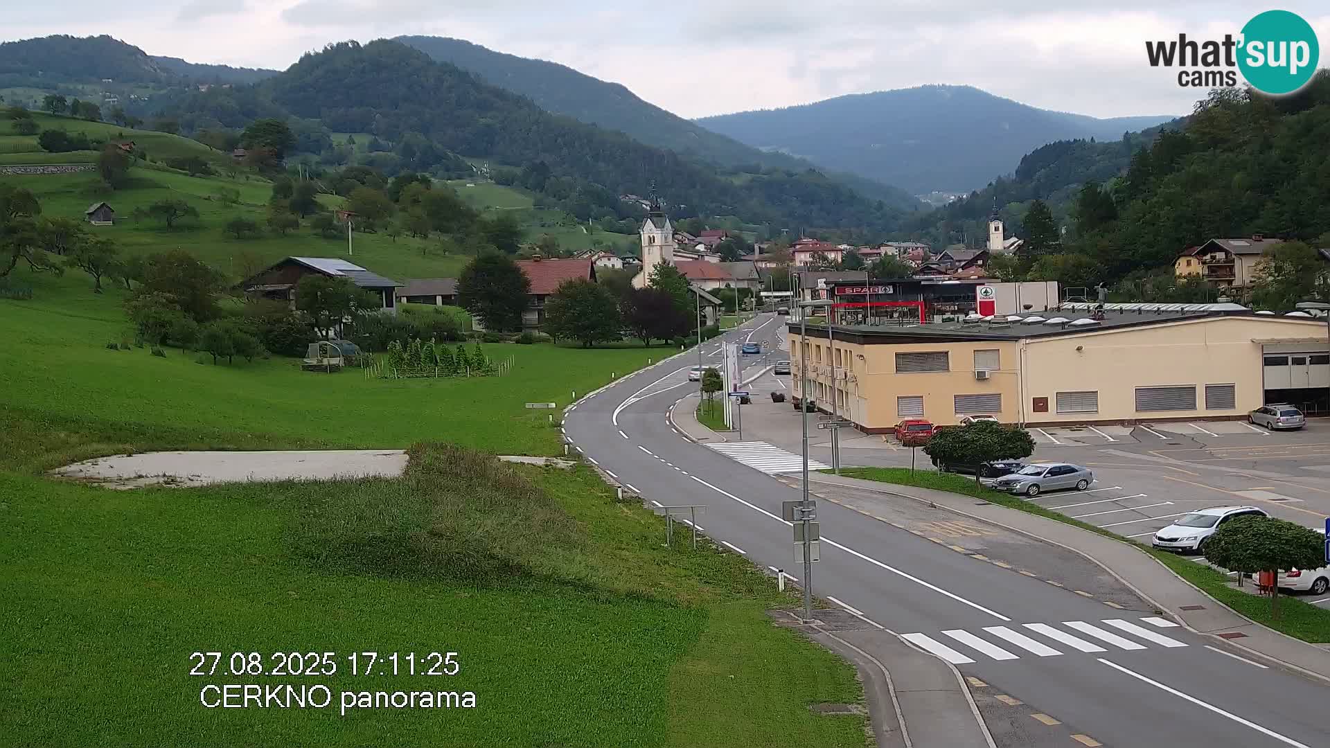Webcam Ingresso Città di Cerkno