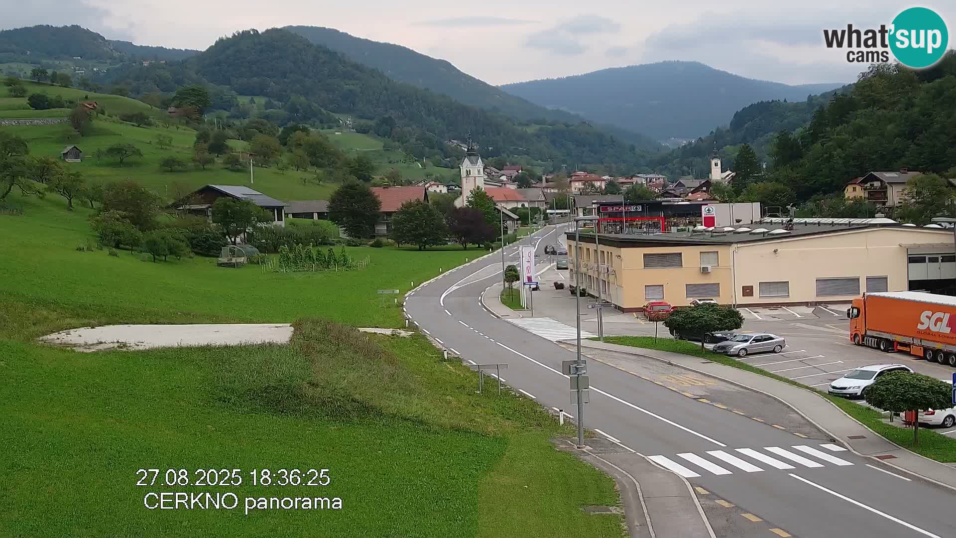 Cerkno vhod v mesto
