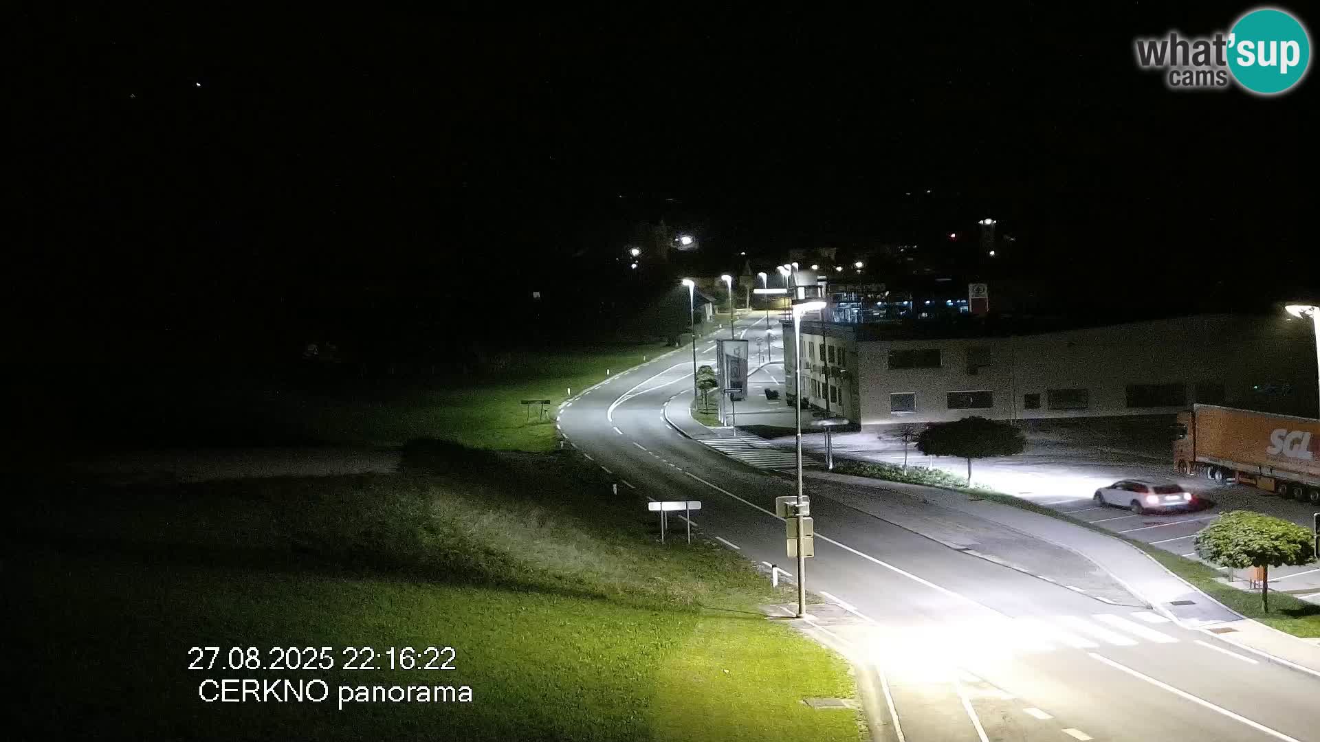 Cerkno ulaz u grad – Kamera uživo