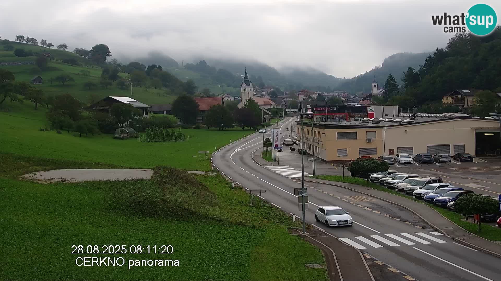 Cerkno Stadteingang Live-Webcam