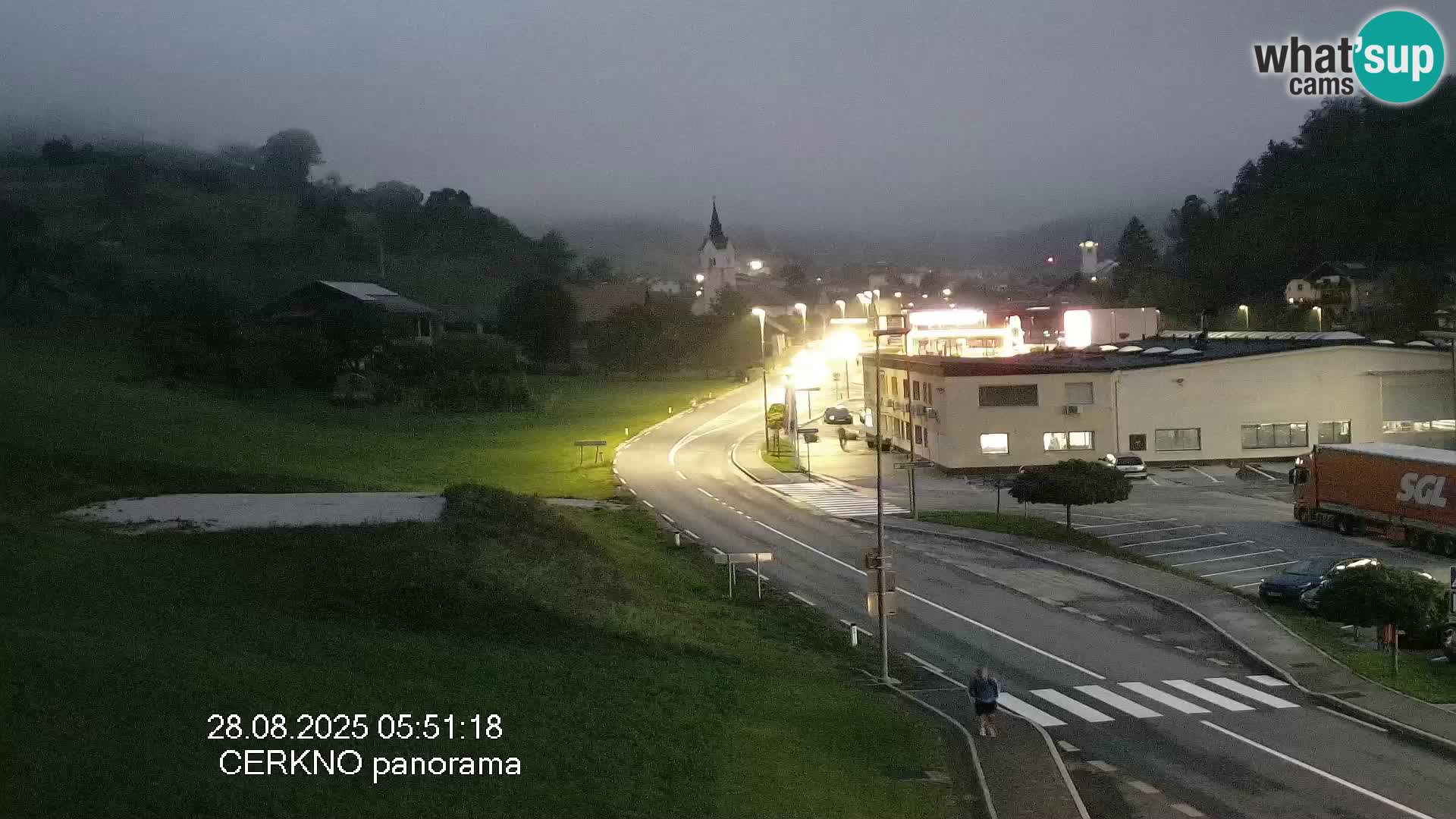 Cerkno ulaz u grad – Kamera uživo