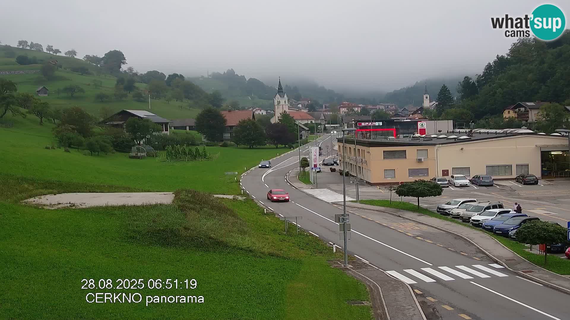 Cerkno Stadteingang Live-Webcam