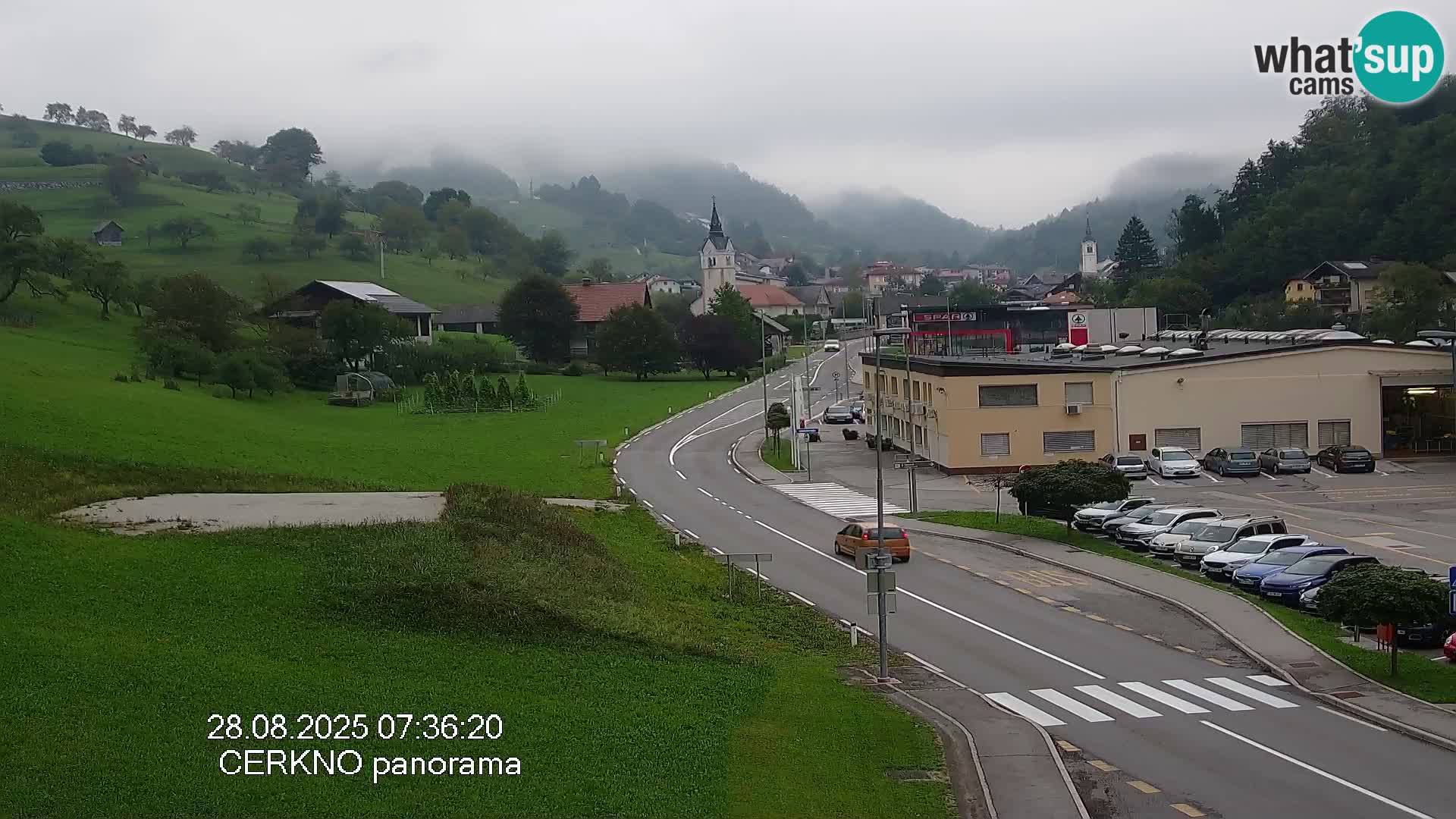 Webcam Ingresso Città di Cerkno