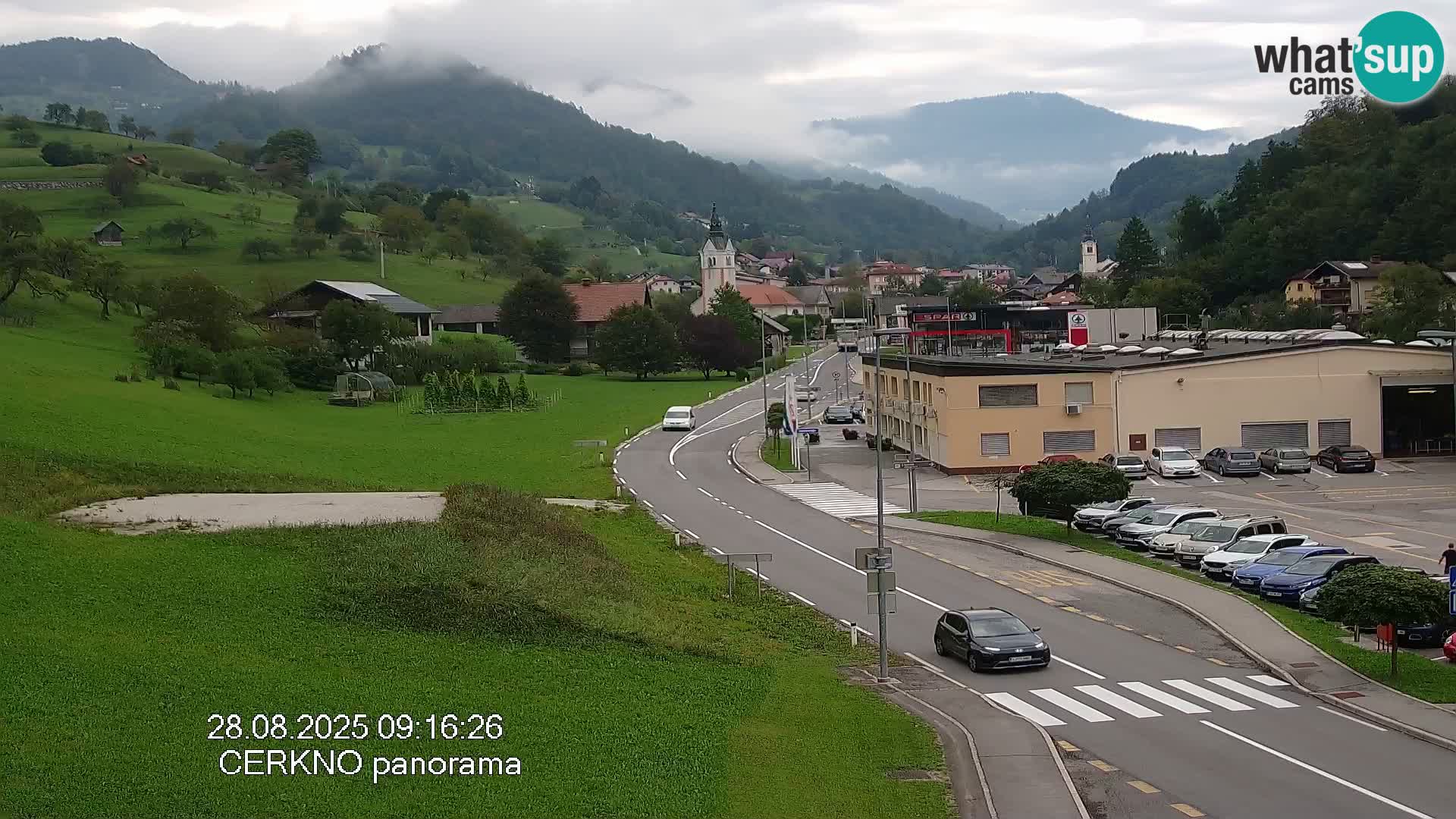 Cerkno vhod v mesto