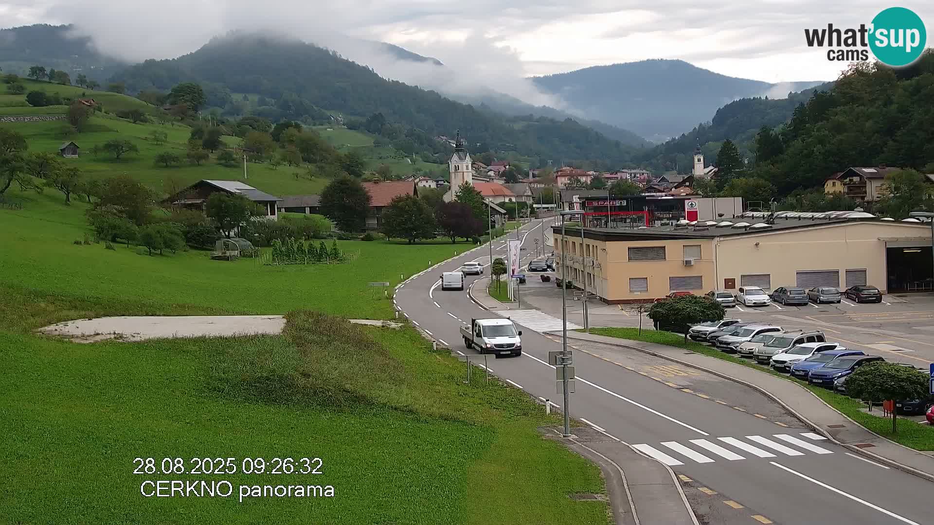 Cerkno vhod v mesto