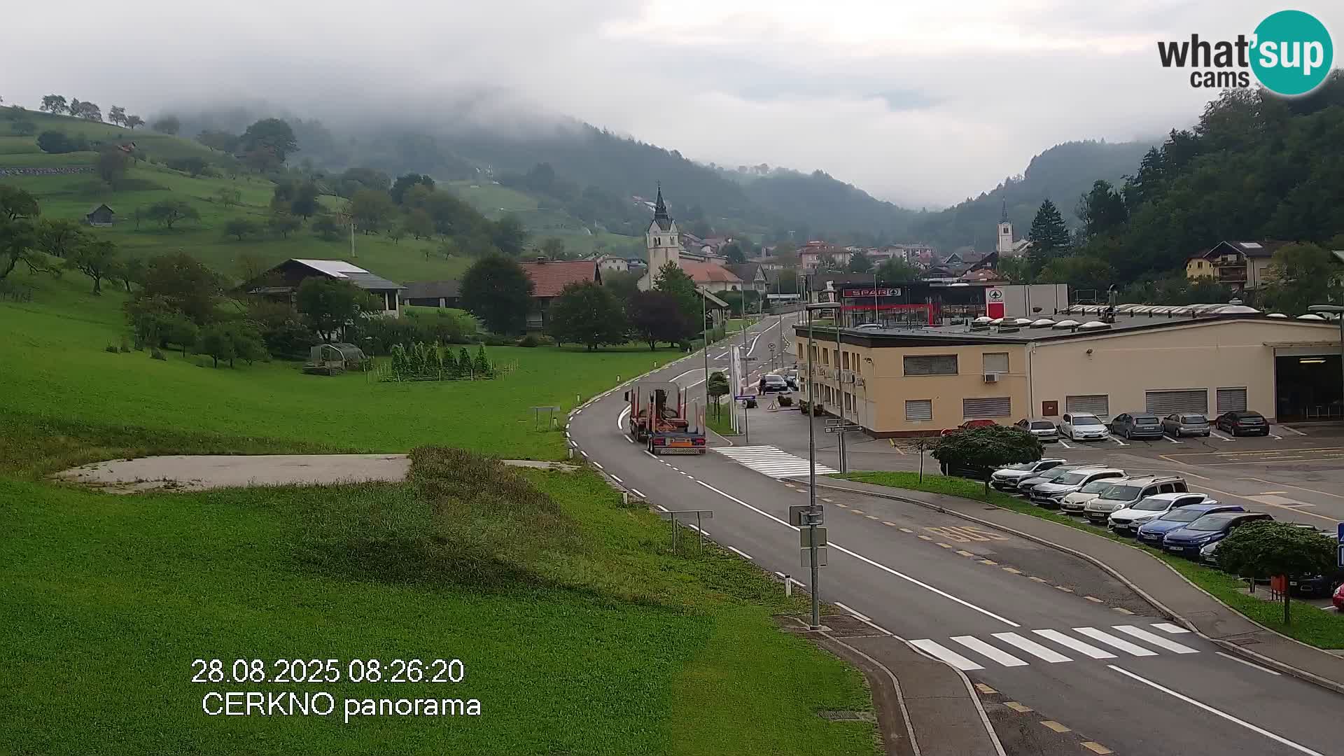 Webcam Ingresso Città di Cerkno