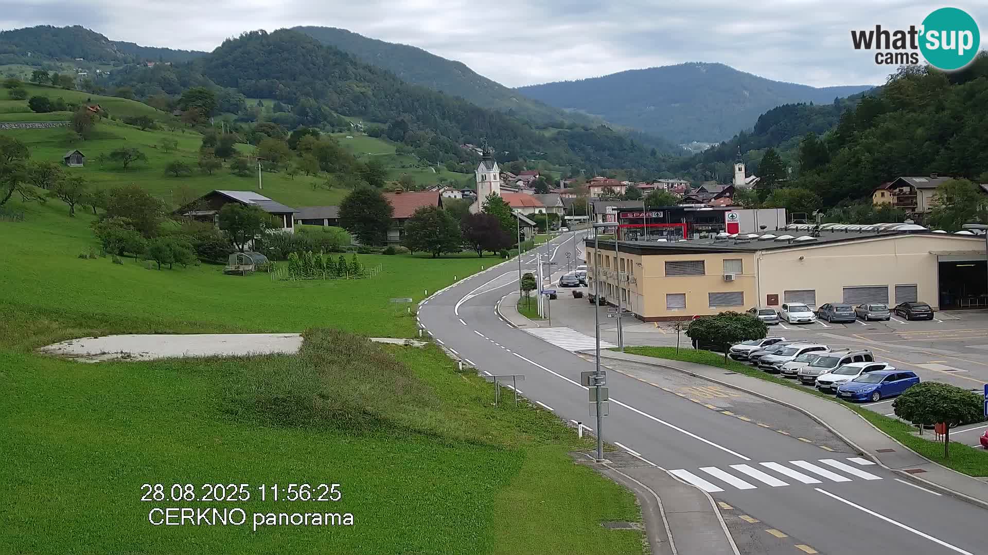 Cerkno Stadteingang Live-Webcam