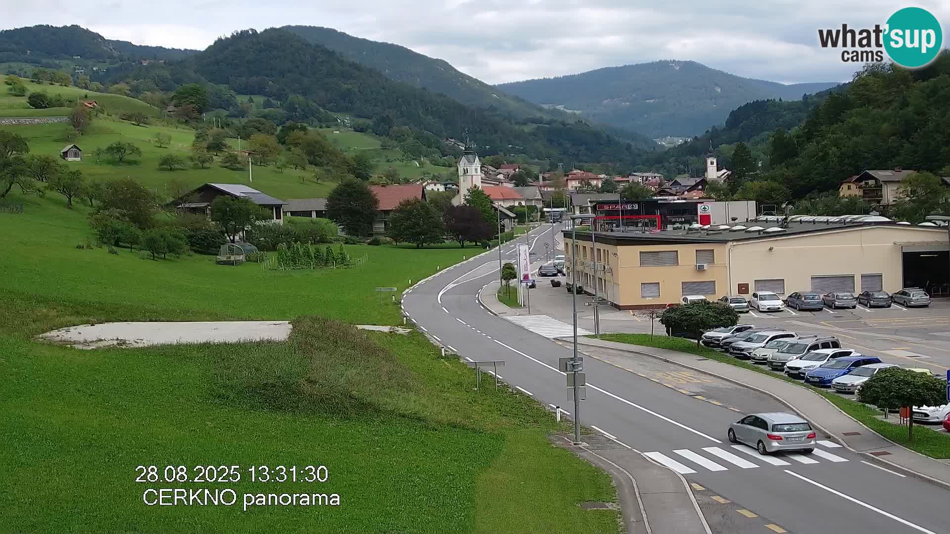 Cerkno Stadteingang Live-Webcam