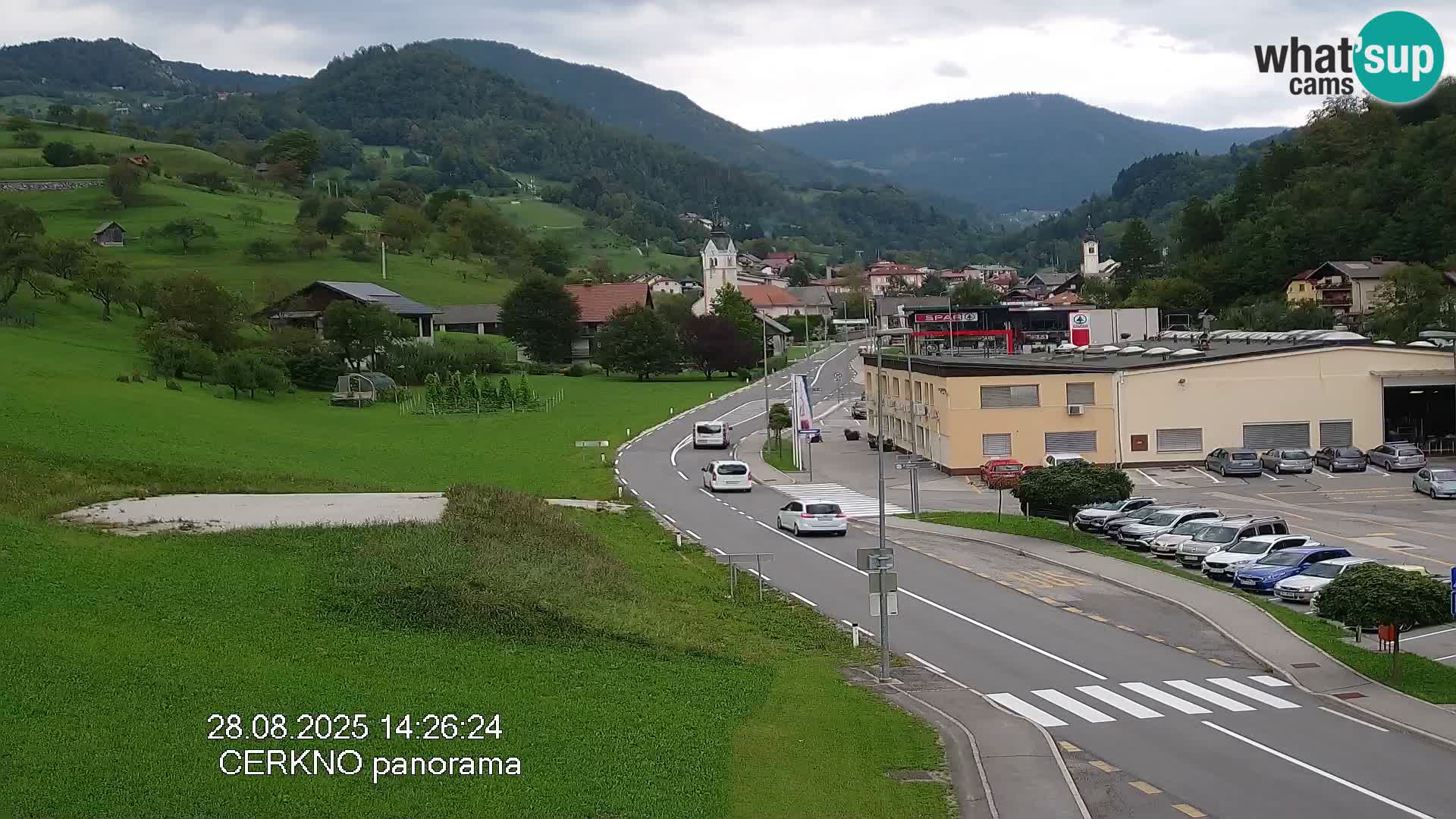Webcam Ingresso Città di Cerkno
