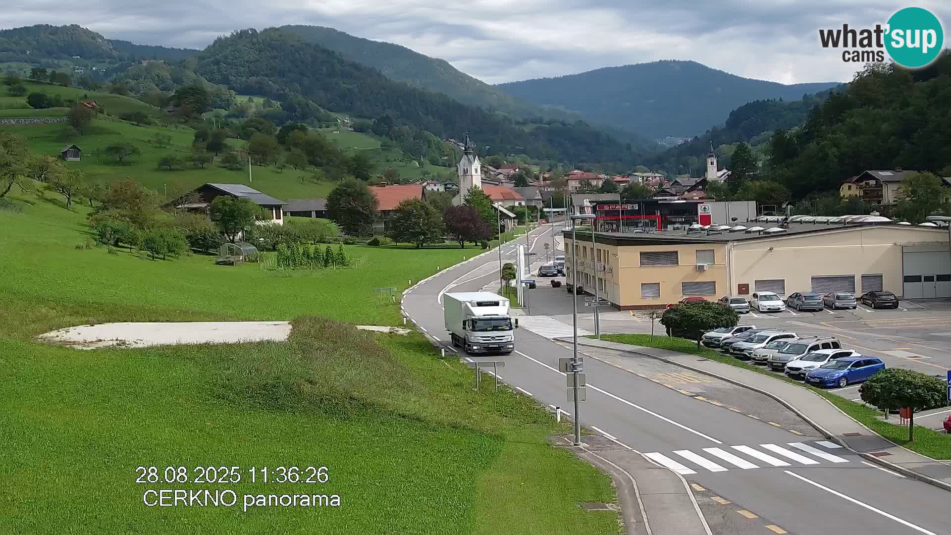 Cerkno vhod v mesto