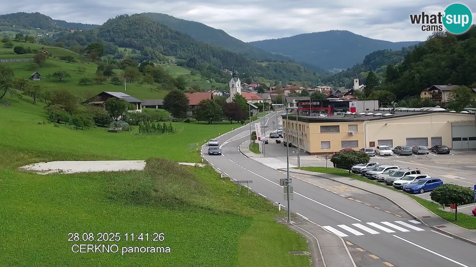 Cerkno vhod v mesto