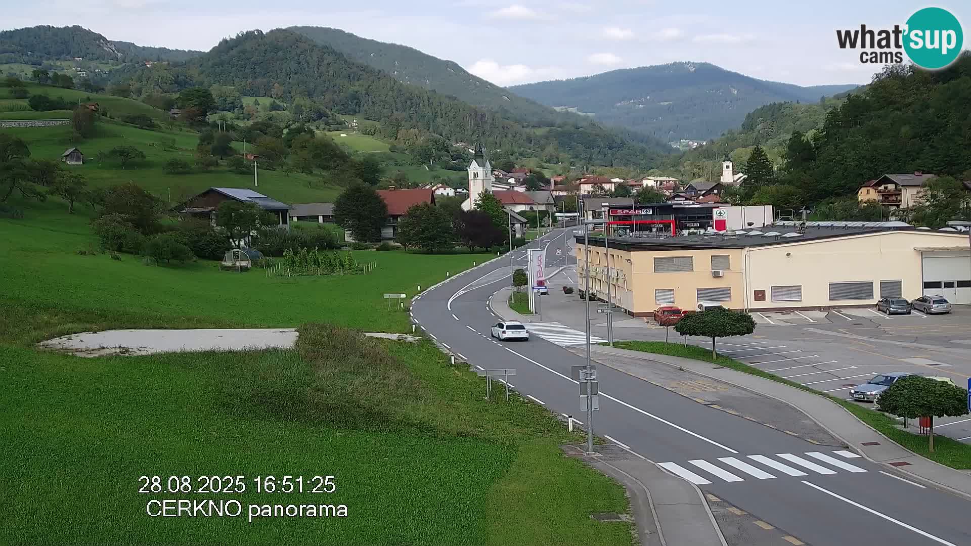 Cerkno Stadteingang Live-Webcam