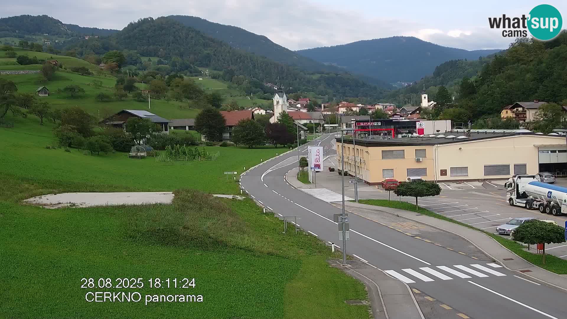 Cerkno Stadteingang Live-Webcam