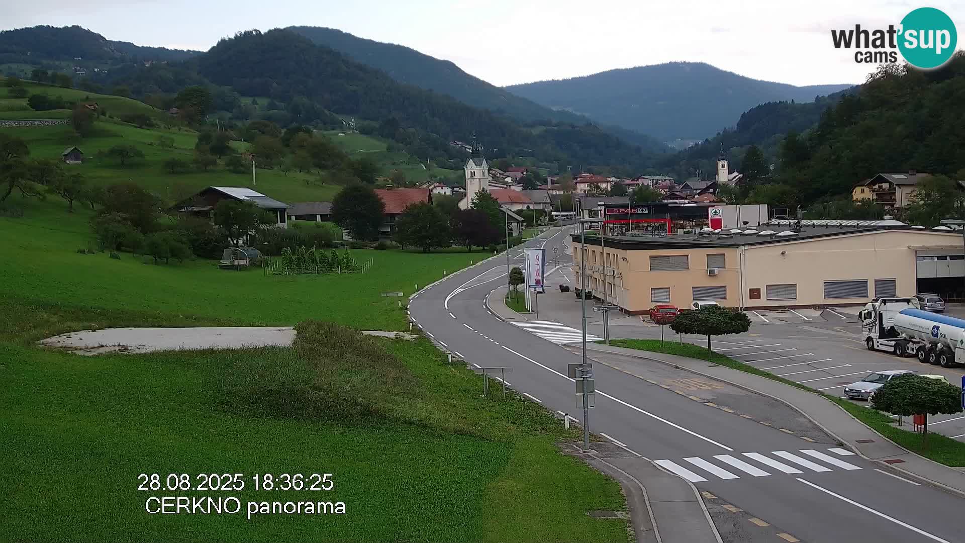 Webcam Ingresso Città di Cerkno
