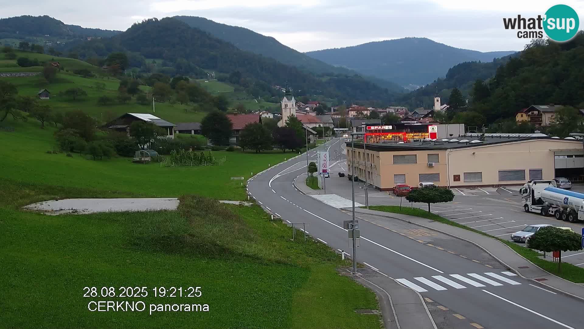 Webcam Ingresso Città di Cerkno