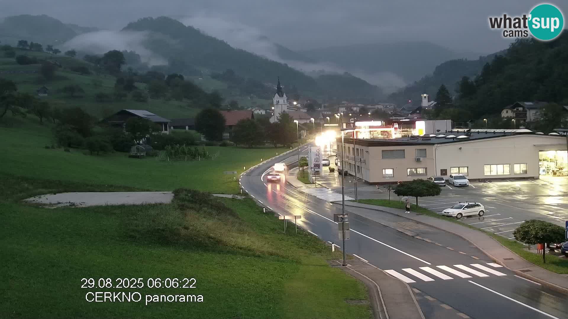 Webcam Ingresso Città di Cerkno
