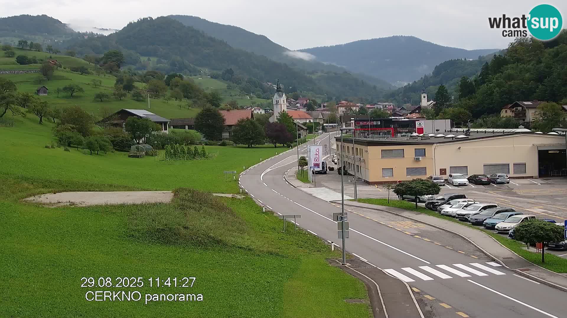Cerkno Stadteingang Live-Webcam