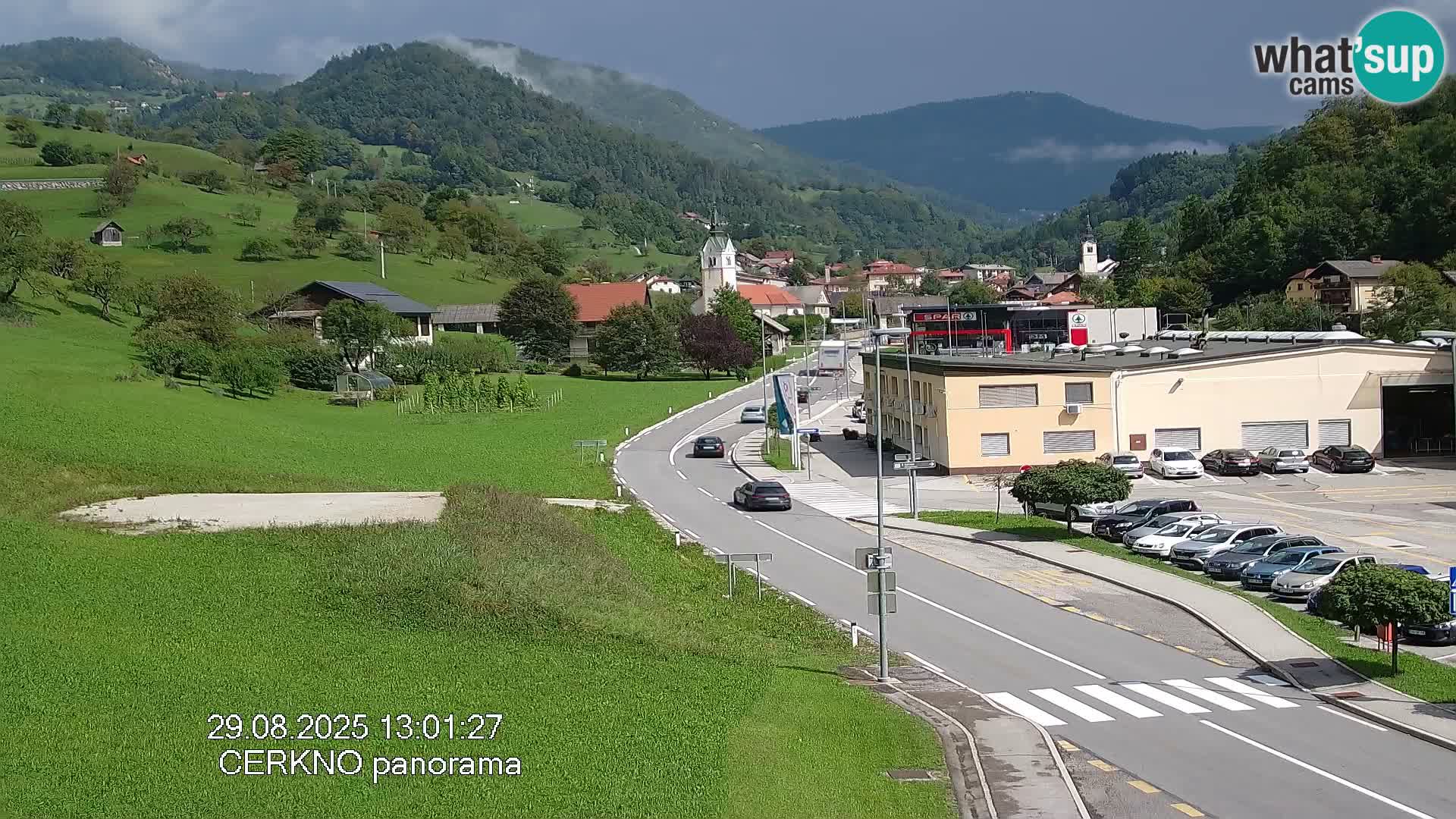 Cerkno Stadteingang Live-Webcam