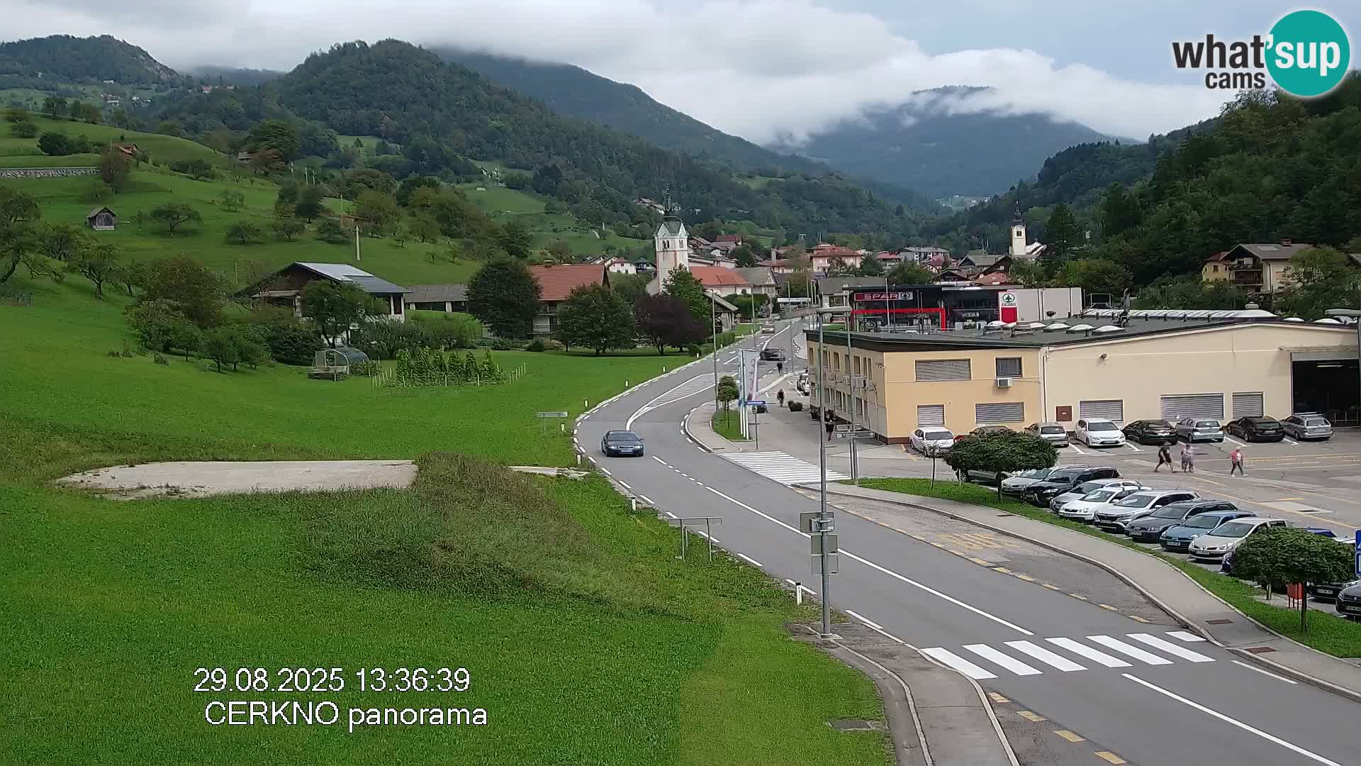 Webcam Ingresso Città di Cerkno
