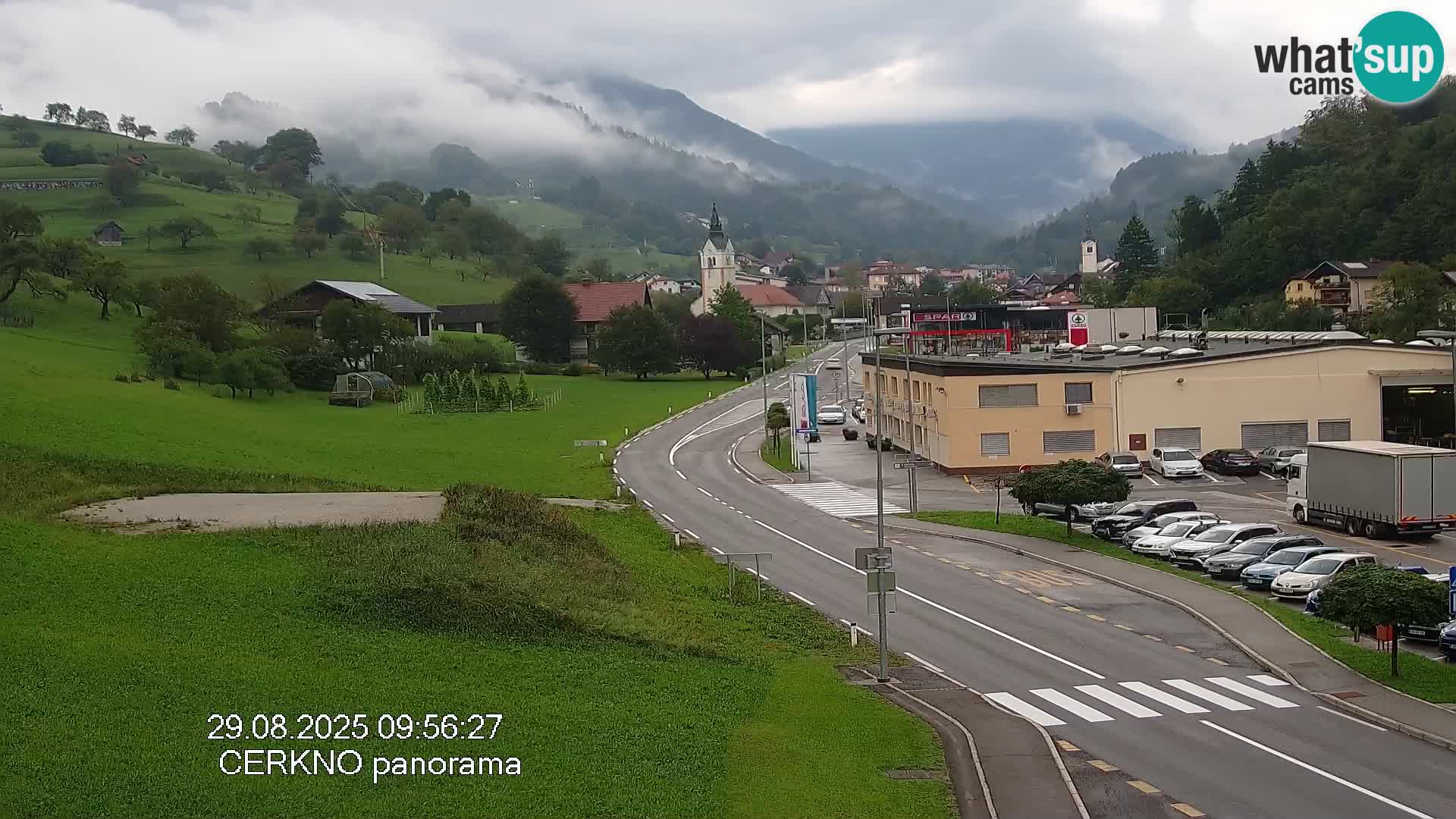 Cerkno Stadteingang Live-Webcam