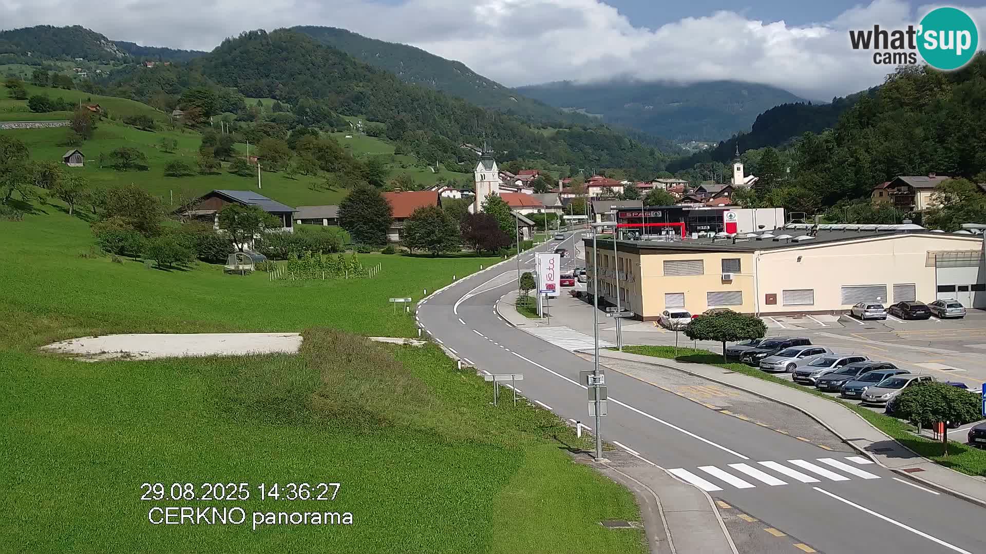 Webcam Ingresso Città di Cerkno