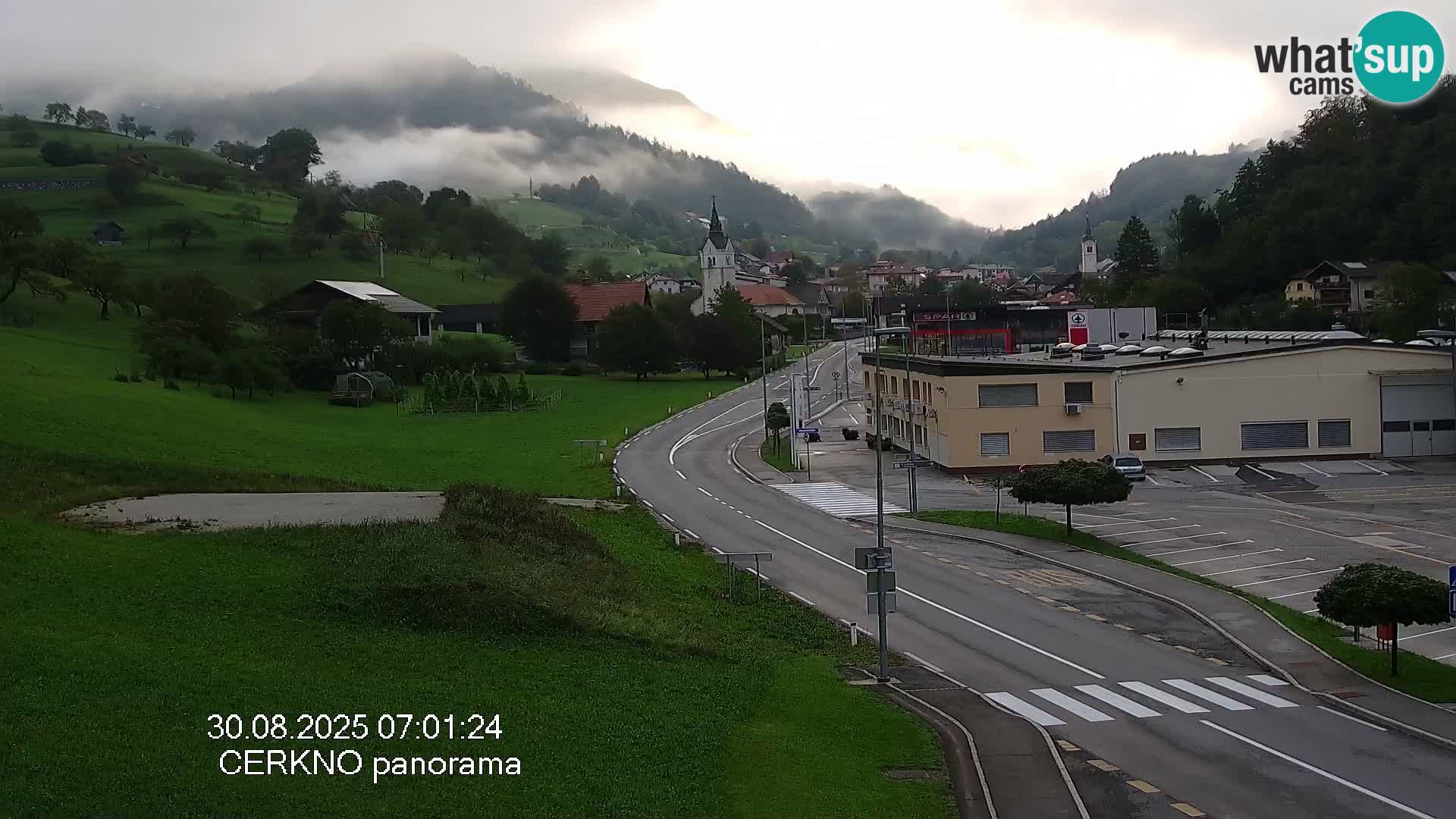 Cerkno vhod v mesto