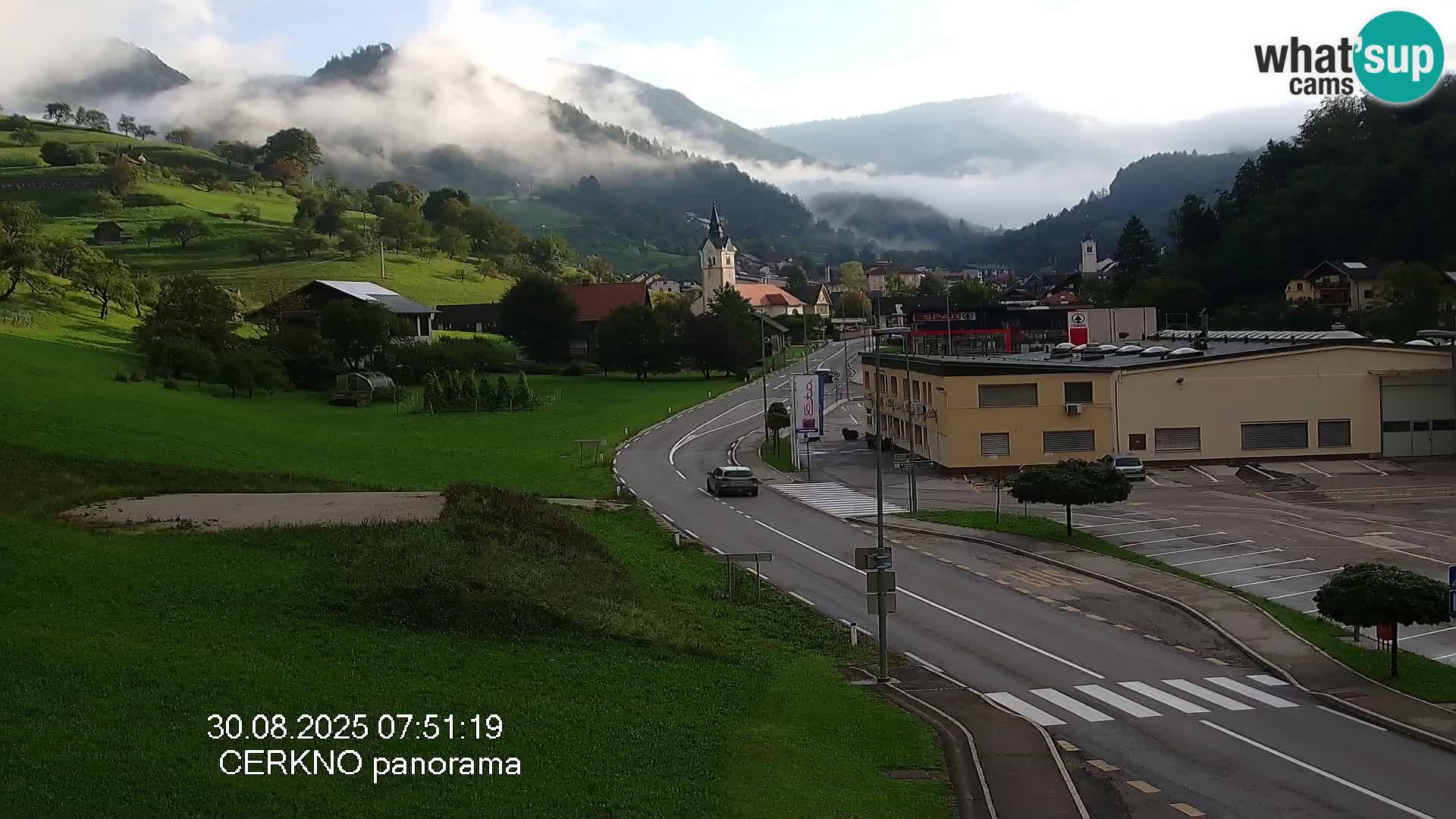 Cerkno vhod v mesto