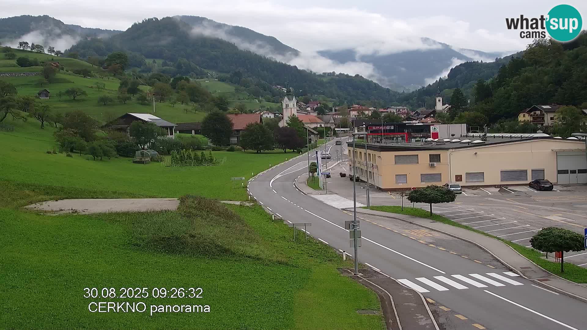 Webcam Ingresso Città di Cerkno